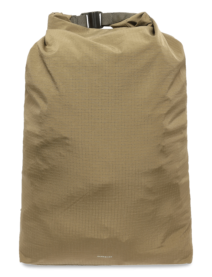 SANDQVIST - GRID Rolltop Backpack Bag 14" - rucksäcke mit rollverschluss - olive - 0