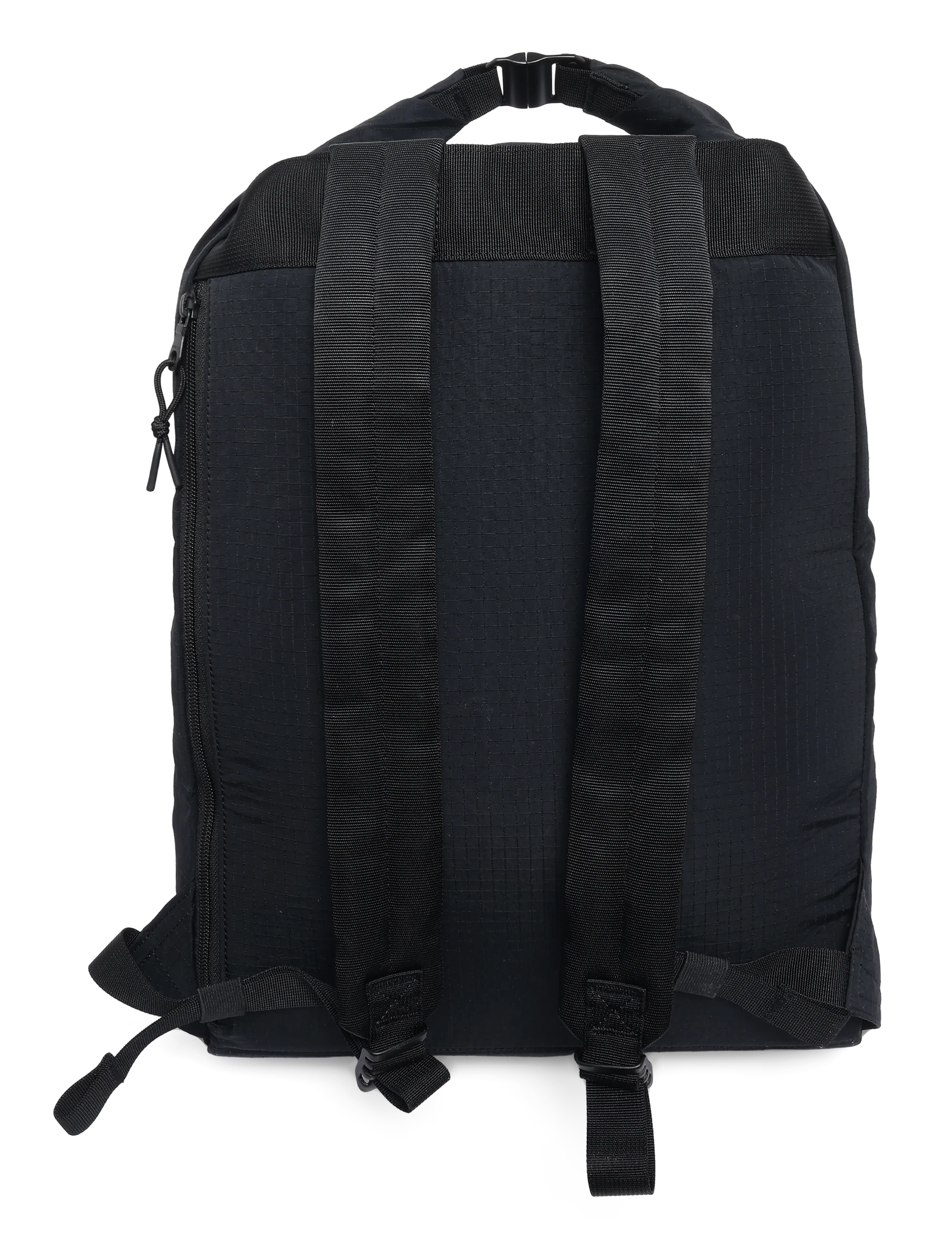 SANDQVIST - GRID Rolltop Backpack 14" - rucksäcke mit rollverschluss - black - 1