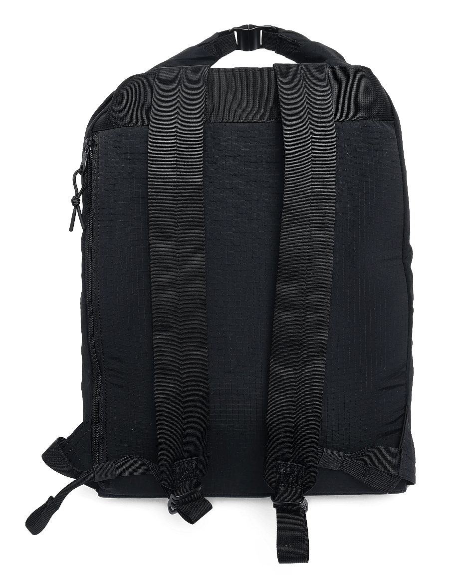 SANDQVIST - GRID Rolltop Backpack 14" - rucksäcke mit rollverschluss - black - 1