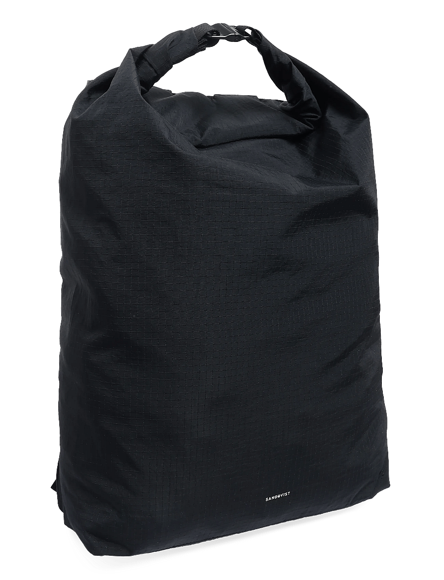 SANDQVIST - GRID Rolltop Backpack 14" - rucksäcke mit rollverschluss - black - 2