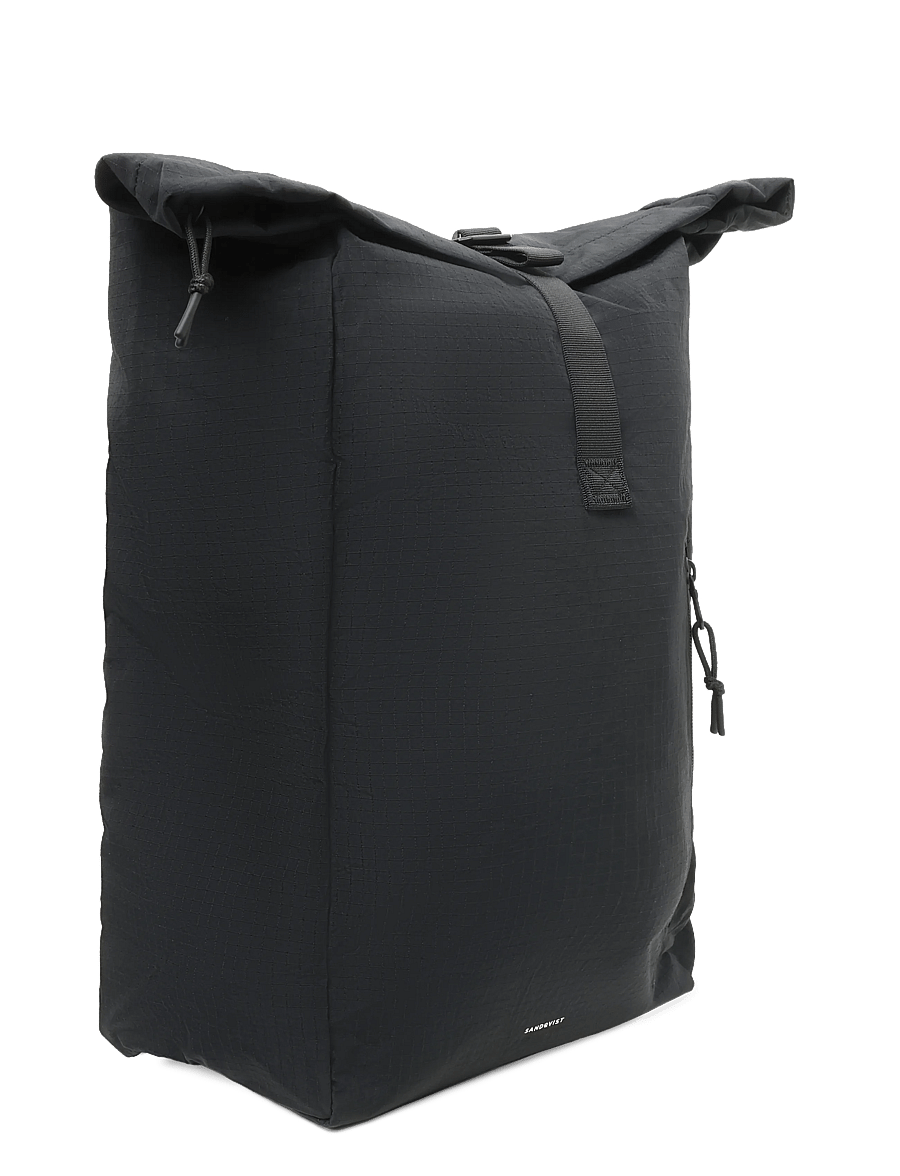 SANDQVIST - GRID Rolltop Backpack Bag 16" - rolltop-rygsække - black - 2