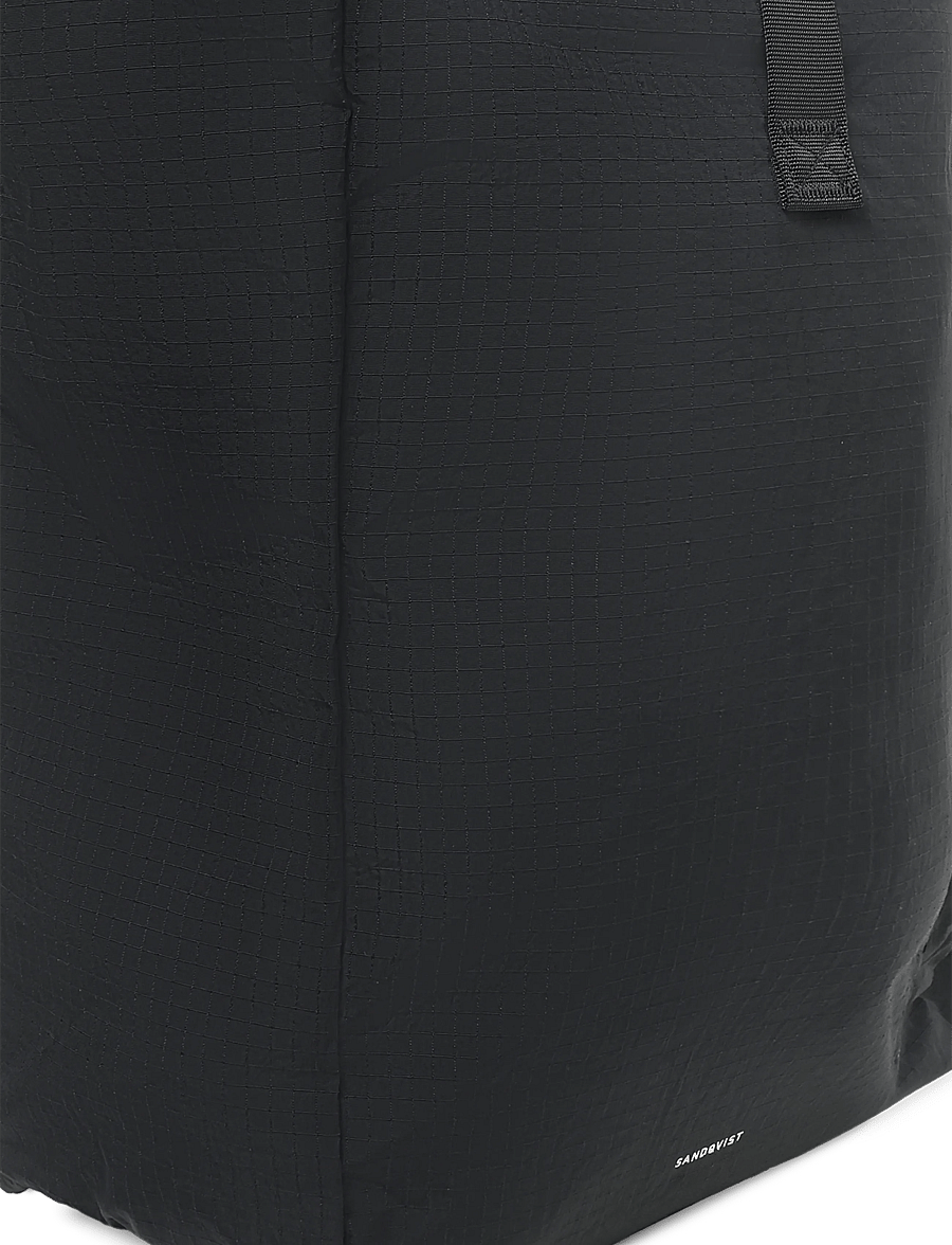 SANDQVIST - GRID Rolltop Backpack Bag 16" - rolltop-rygsække - black - 3