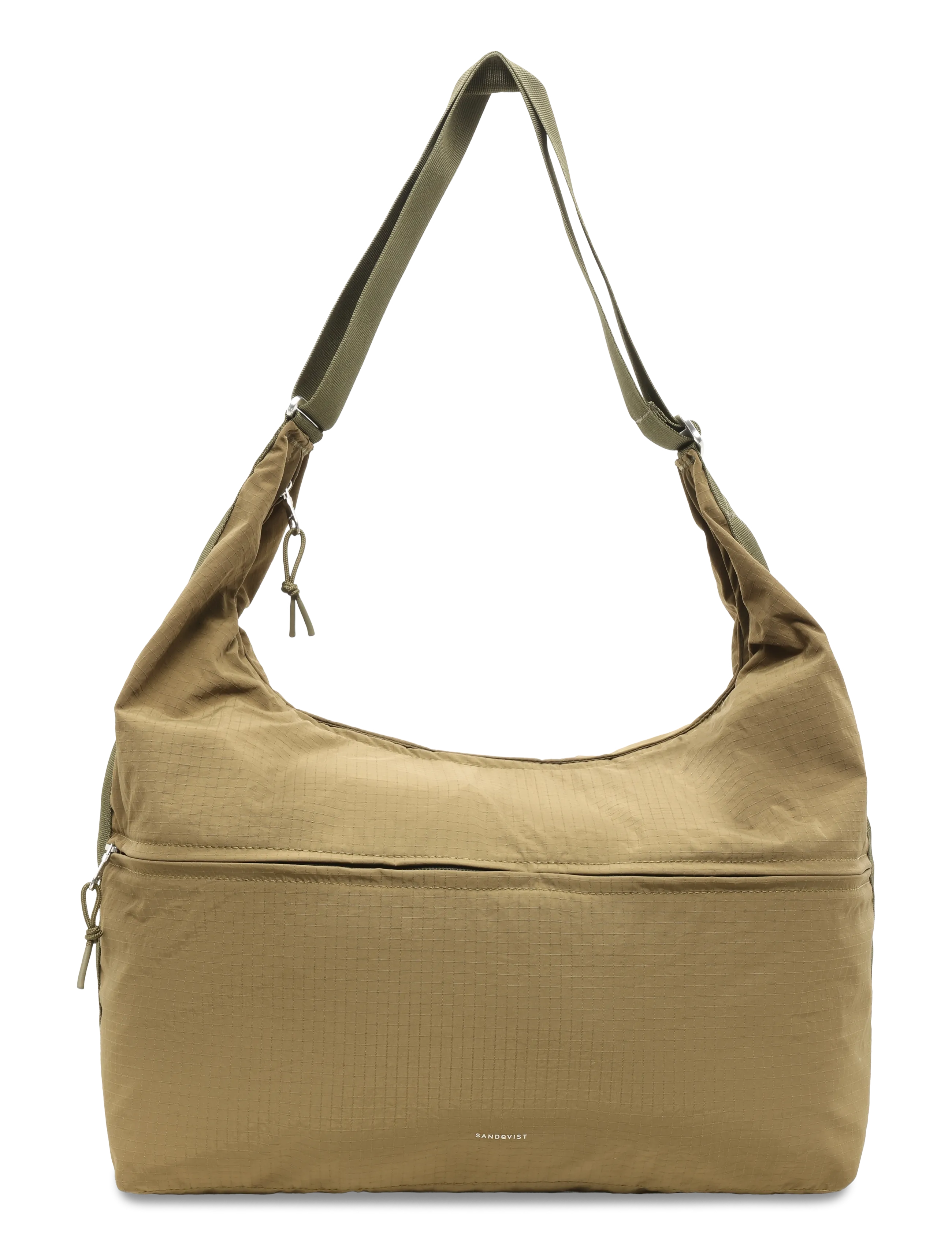 SANDQVIST GRID Shoulder Bag - Taschen - OLIVE / khaki/green