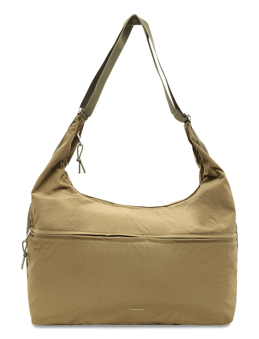 SANDQVIST - GRID Shoulder Bag - Õlakotid - olive - 0