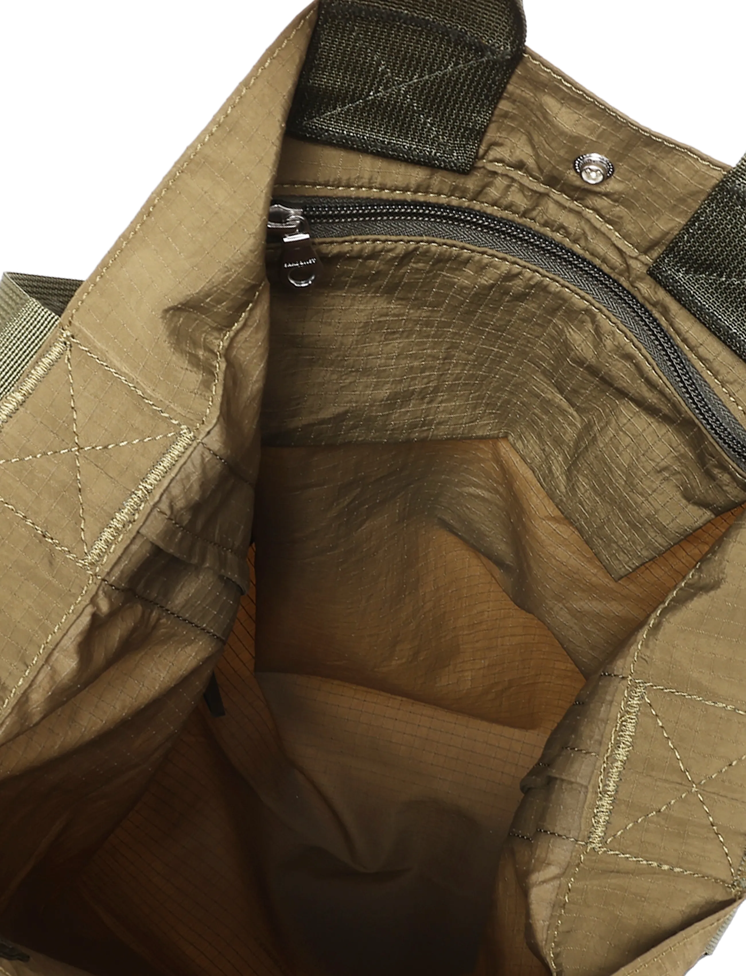 SANDQVIST - GRID Shopper Bag - olive - 3