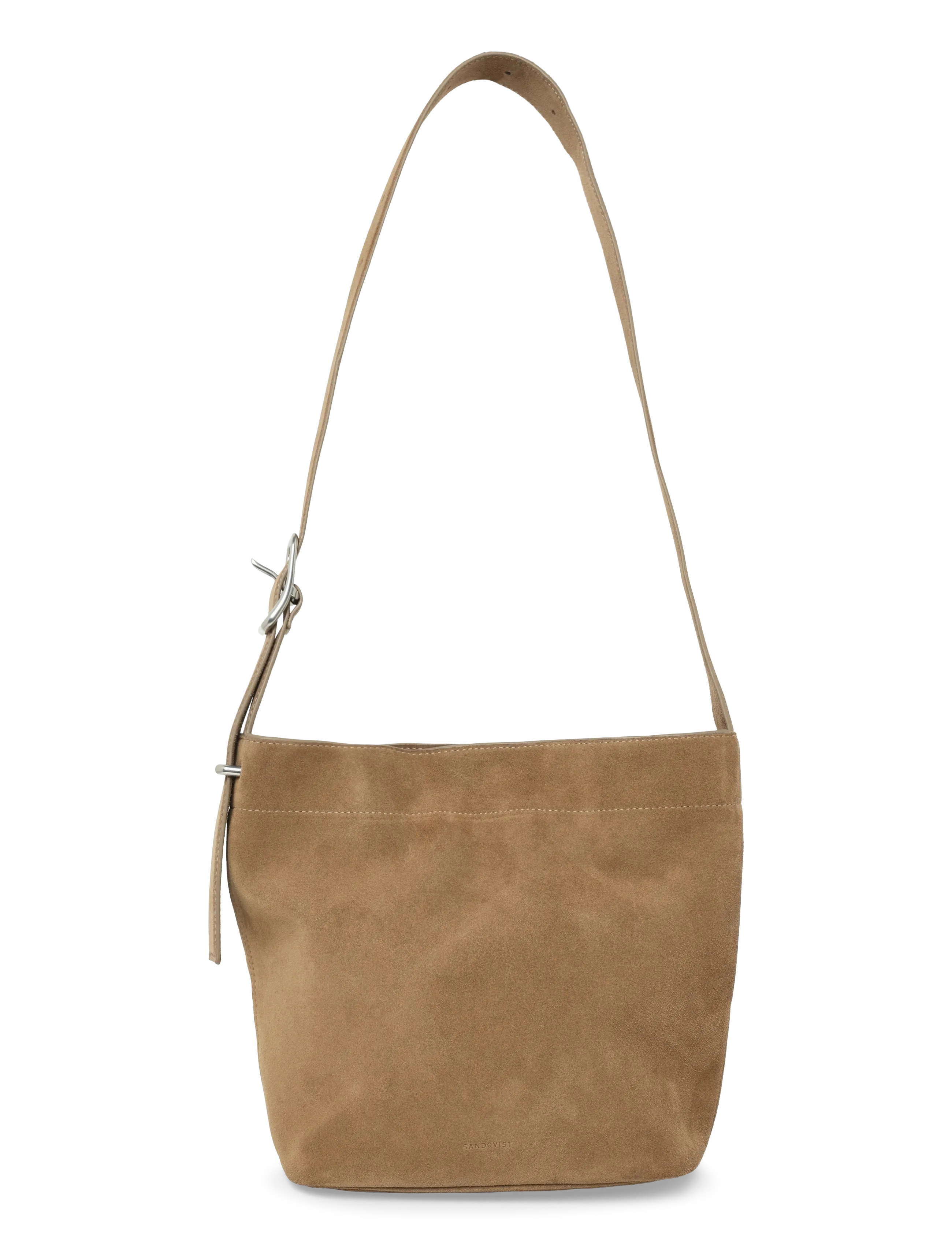 SANDQVIST LEATHER Shopper Bag Mini - Shoppers - TAUPE / beige