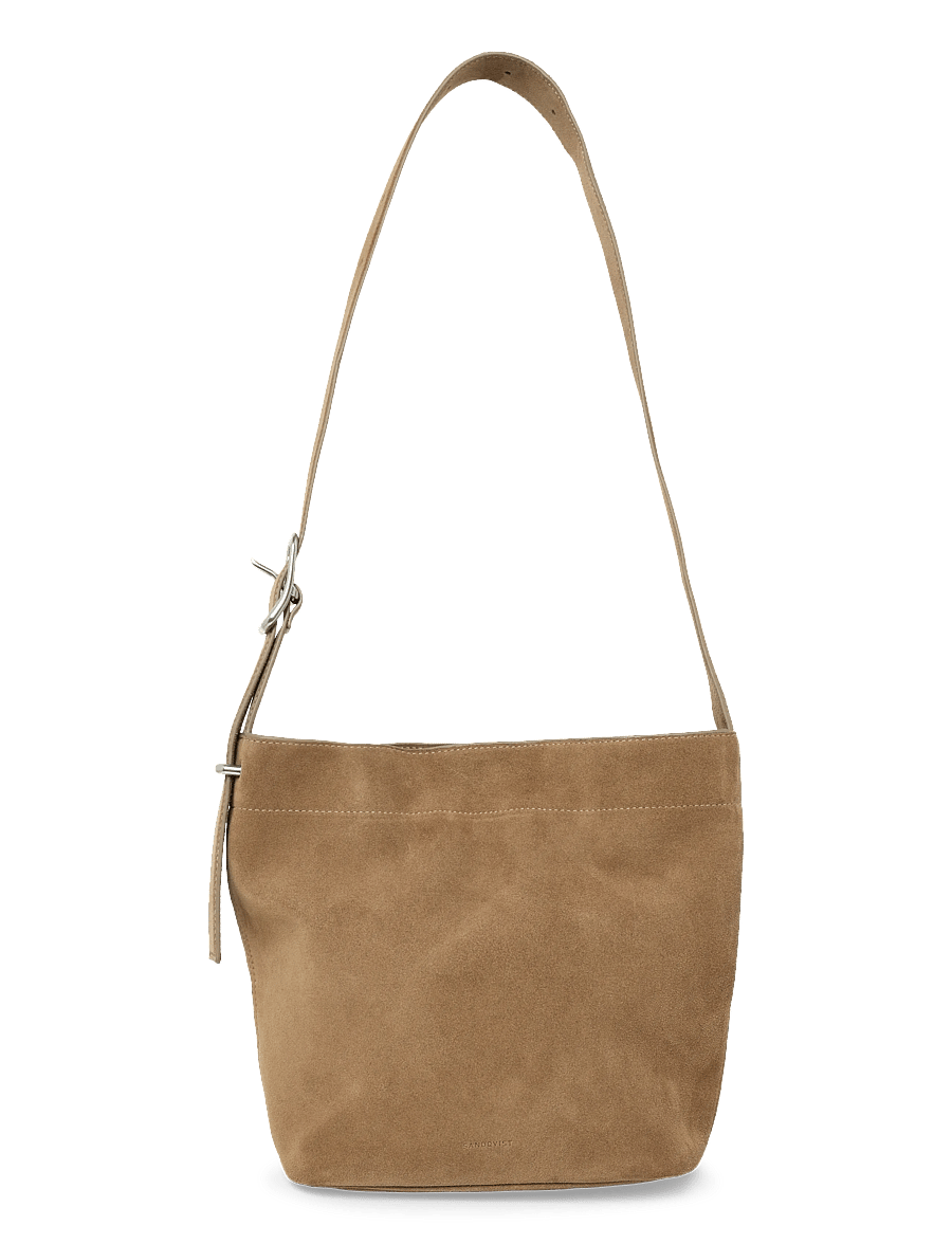 SANDQVIST - LEATHER Shopper Bag Mini - shopper - taupe - 0