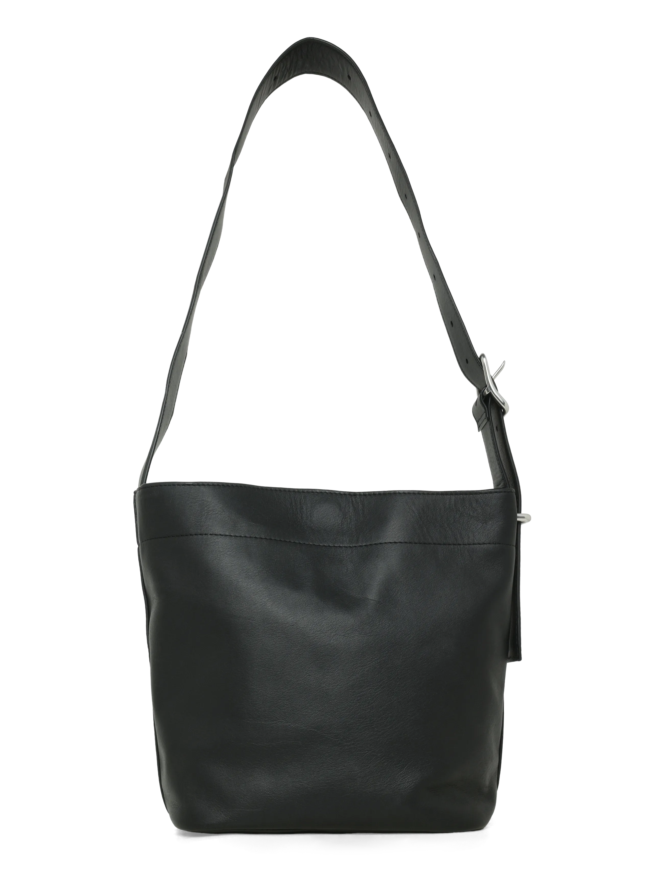 SANDQVIST - LEATHER Shopper Bag Mini - shoppere - black - 1