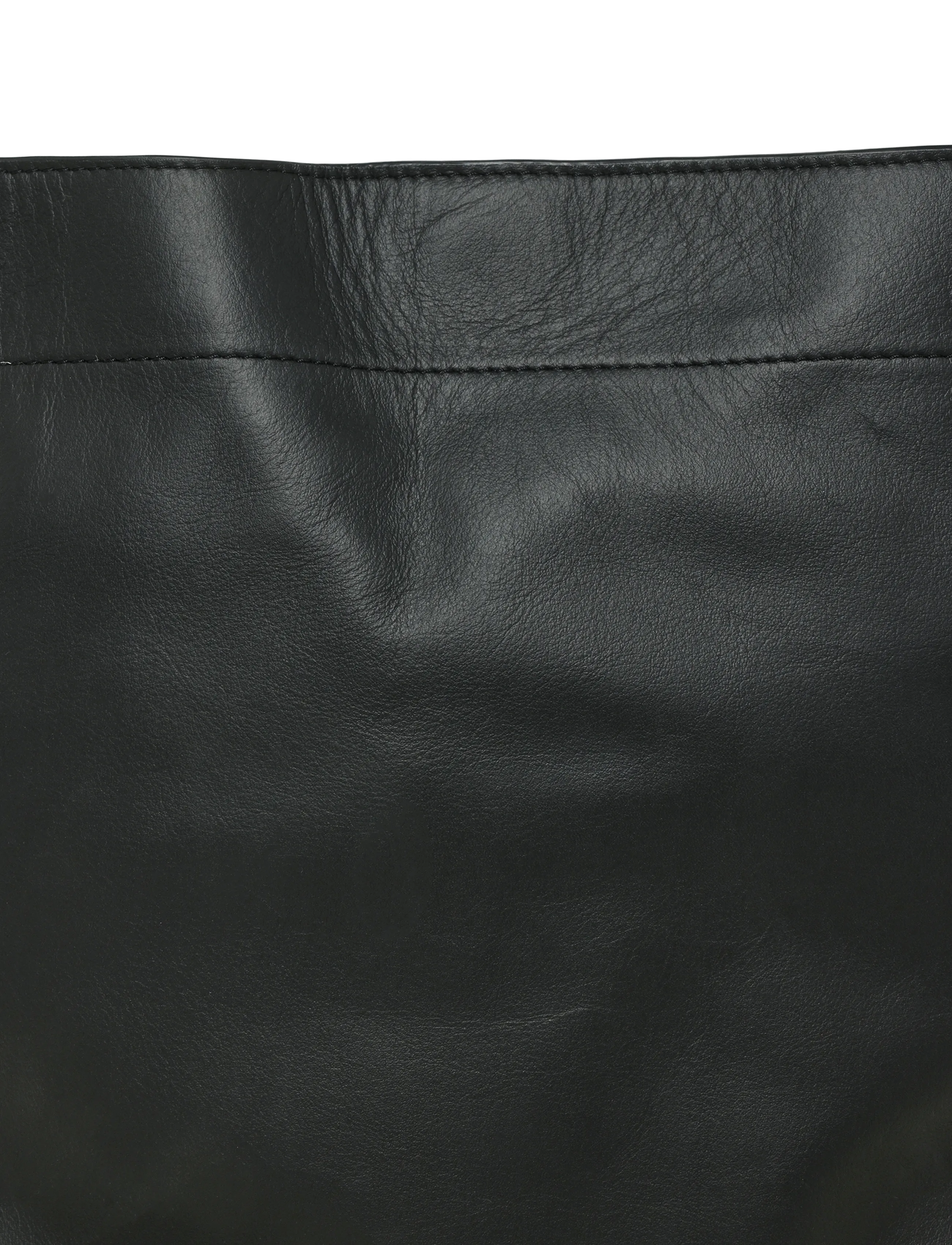 SANDQVIST - LEATHER Shopper Bag Mini - shoppere - black - 2