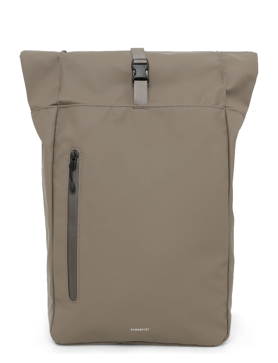SANDQVIST - STREAM Rolltop Backpack 14" - rucksäcke mit rollverschluss - clay - 0