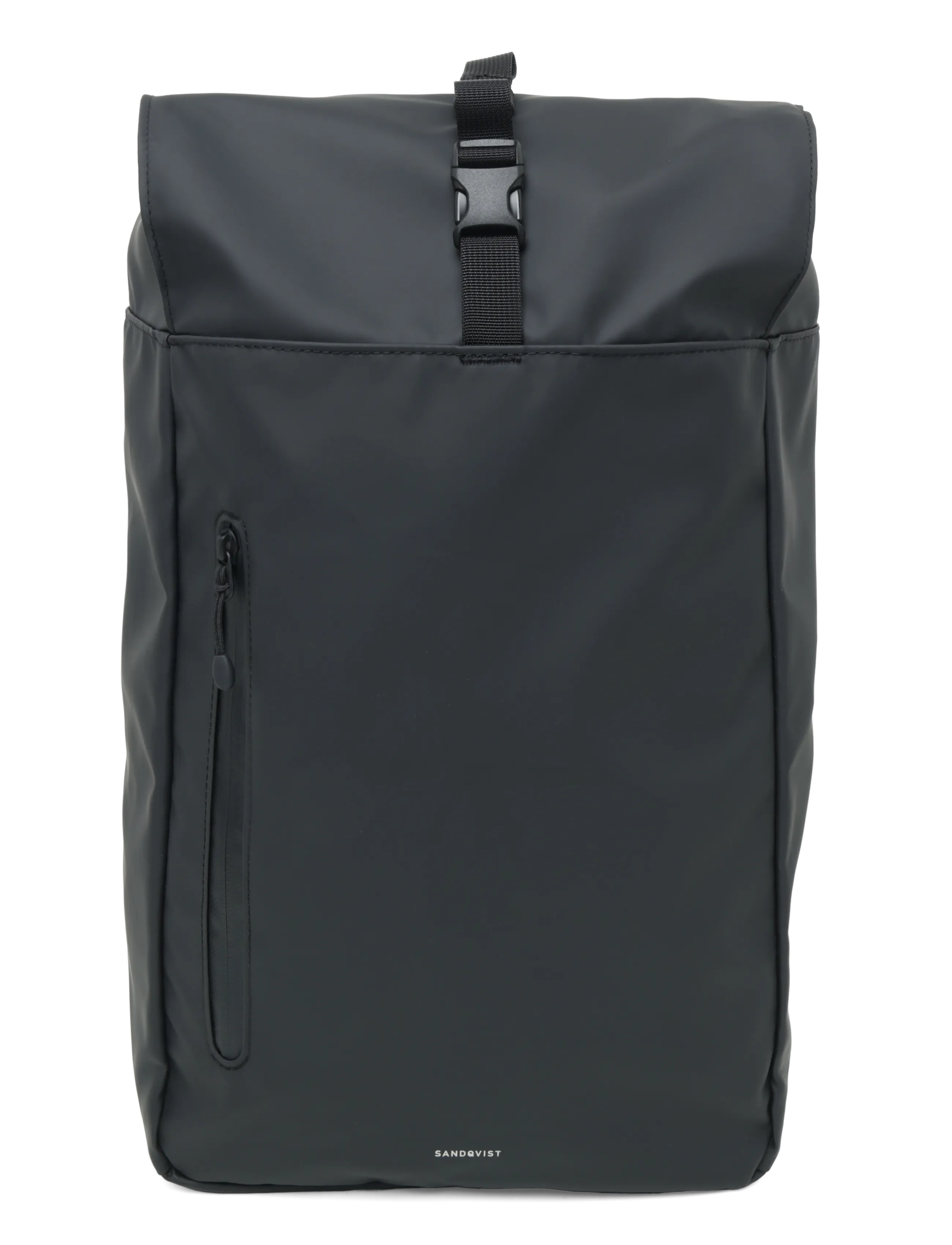 SANDQVIST STREAM Rolltop Backpack 14" - SANDQVIST - BLACK / black