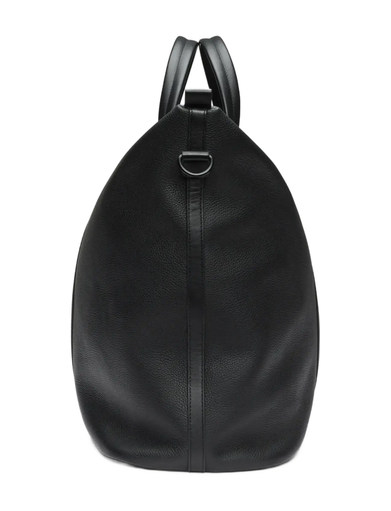 SANDQVIST - LEATHER Weekender - weekend bags - black - 1
