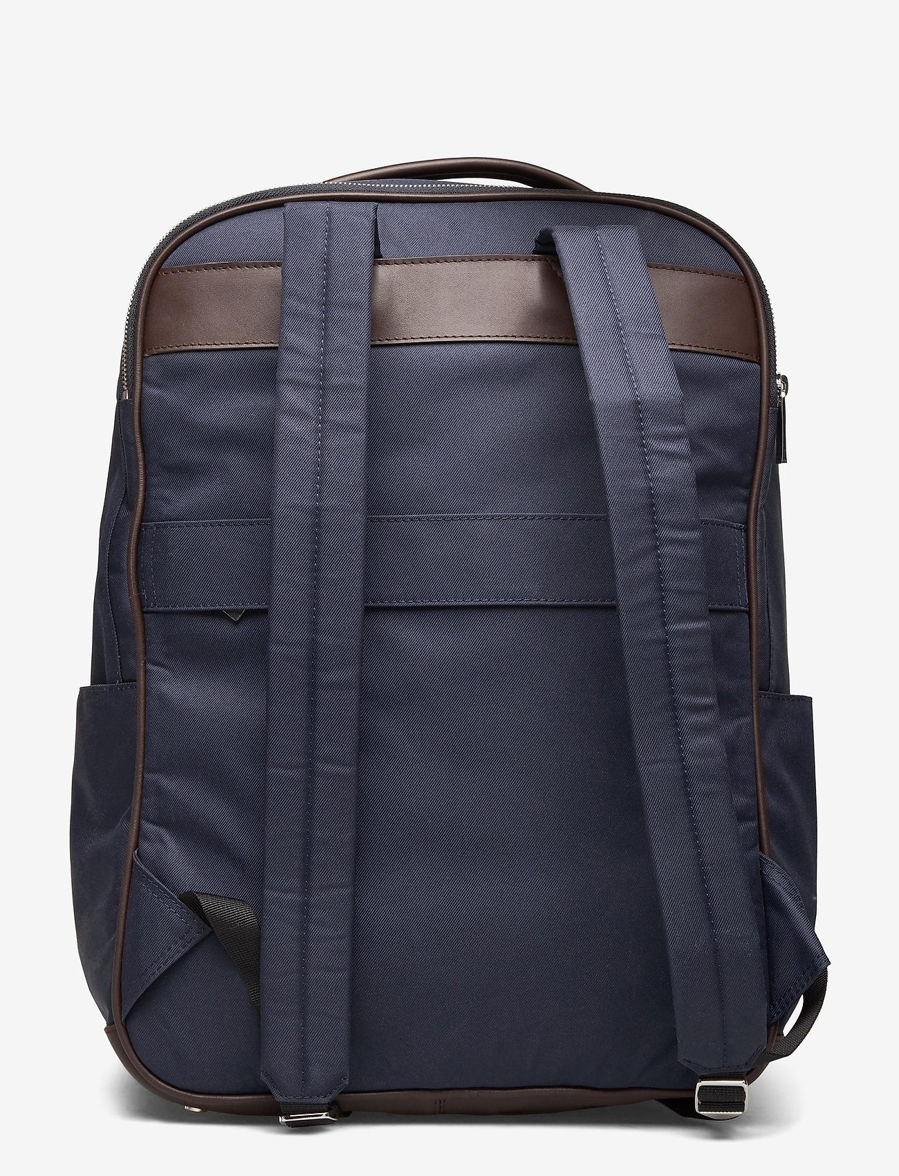 SANDQVIST - FOLKE - navy with dark brown leather - 1