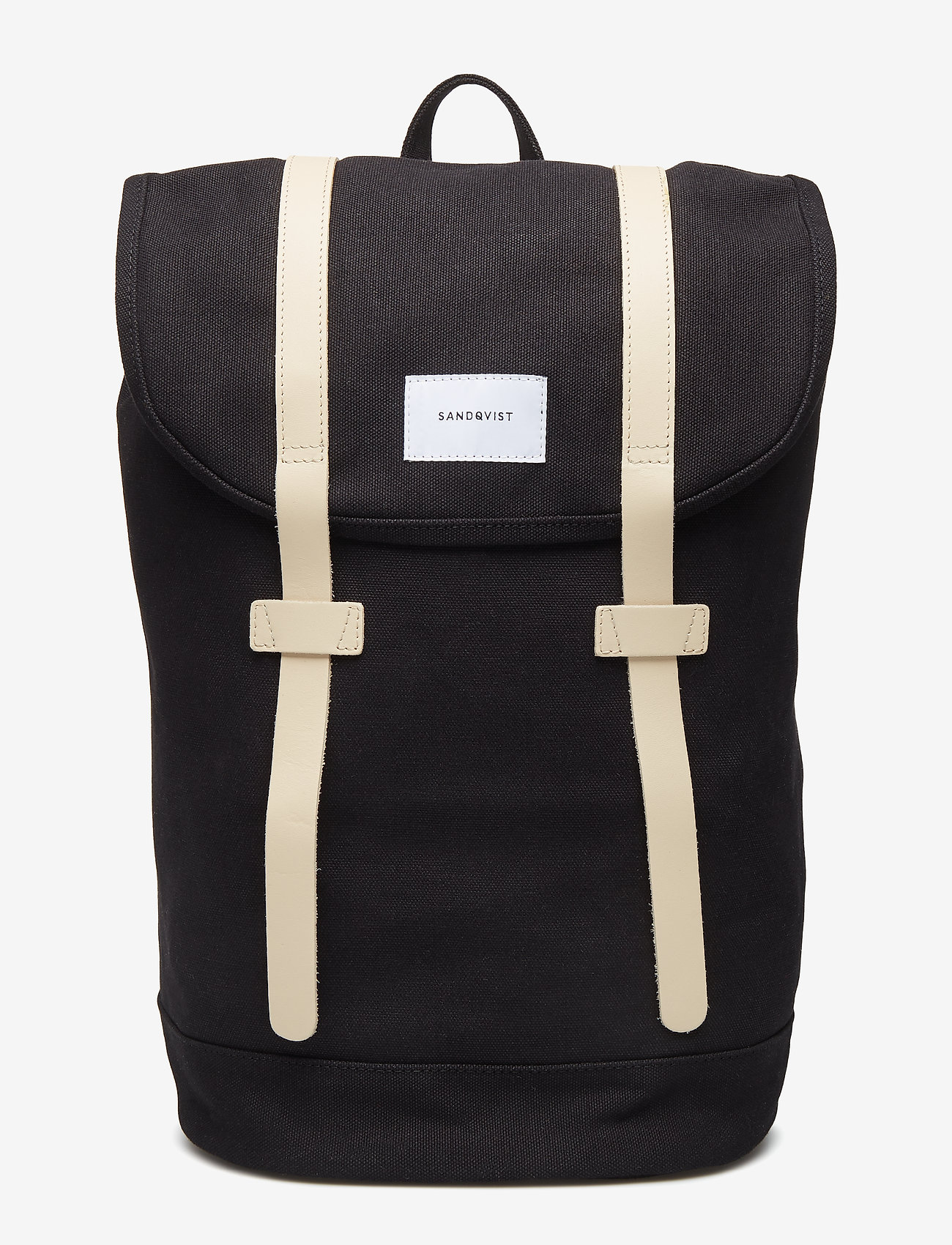 SANDQVIST - STIG - black w/ natural leather - 0