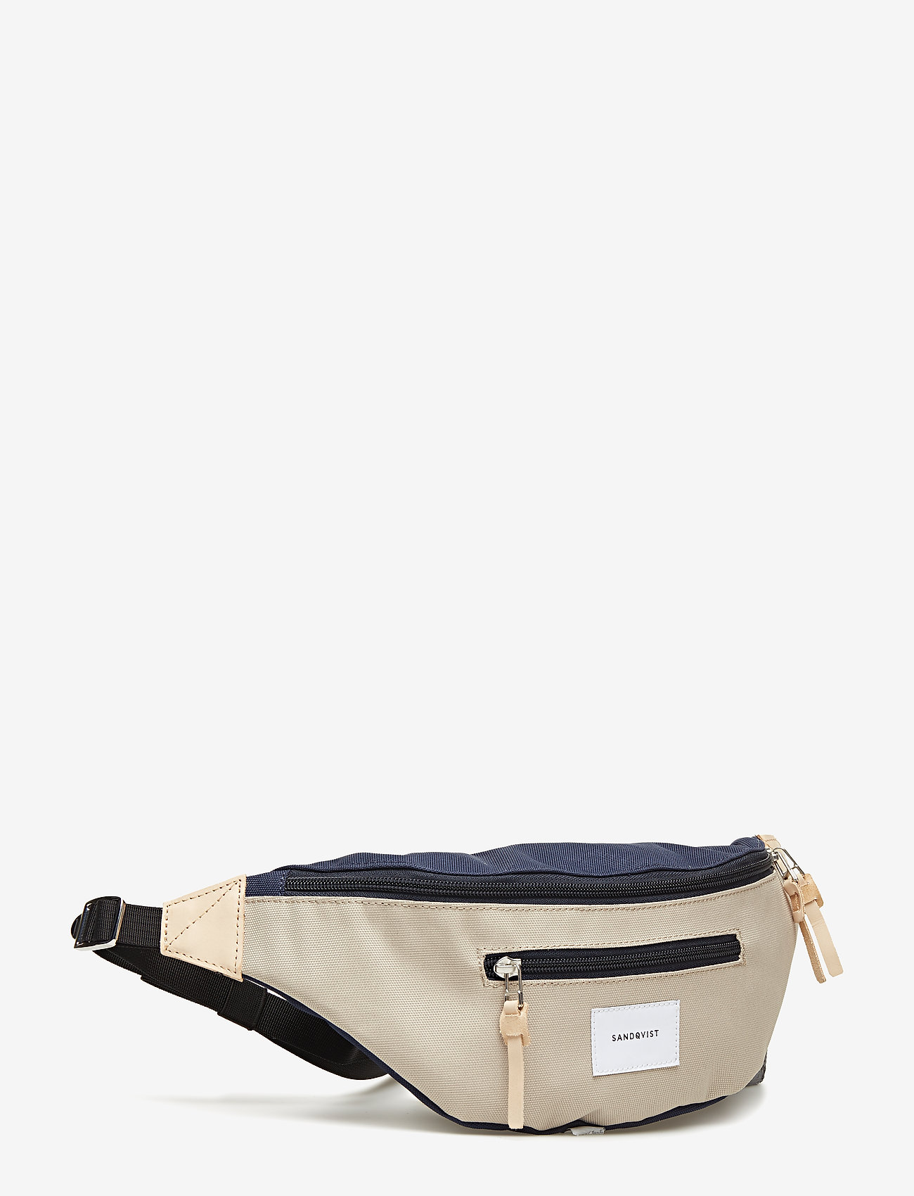 SANDQVIST - ASTE - multi beige/blue with natural leather - 3
