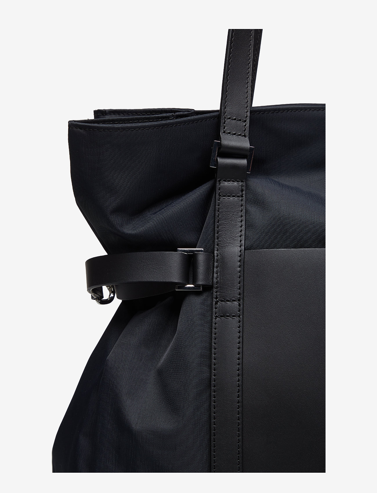 SANDQVIST - THEA - black with black leather - 5