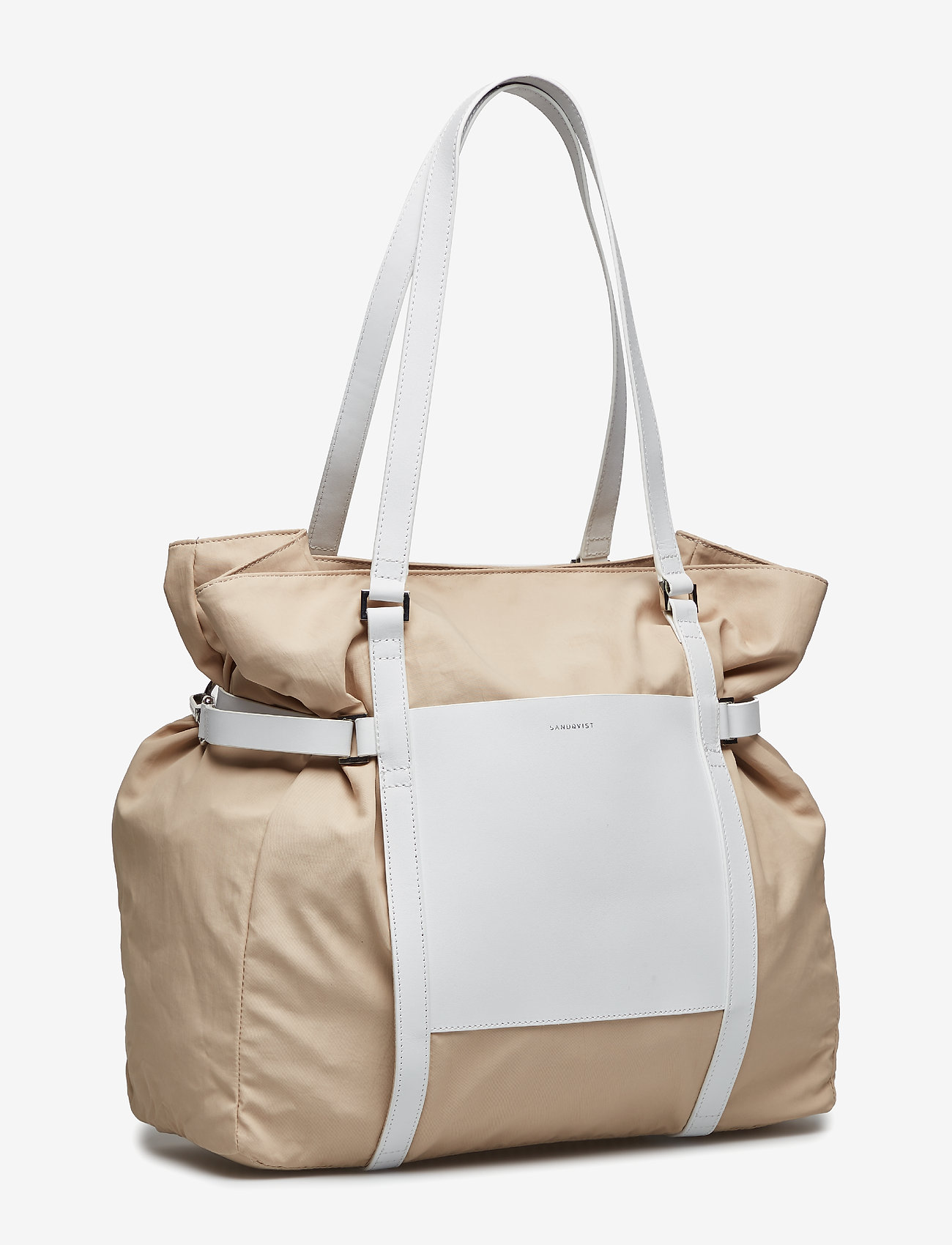 SANDQVIST - THEA - powder with white leather - 2