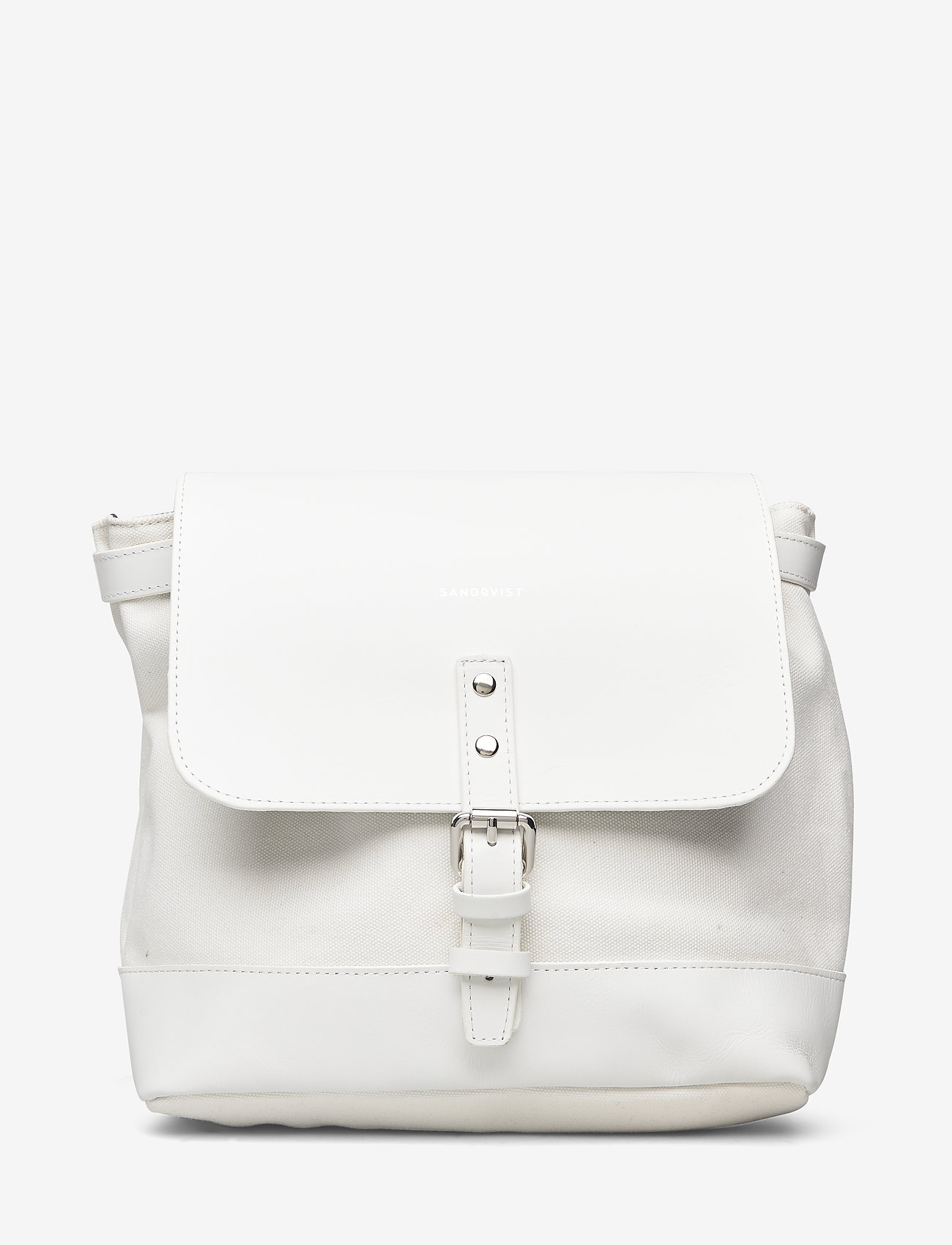 SANDQVIST - VILDA - off white with white leather - 0