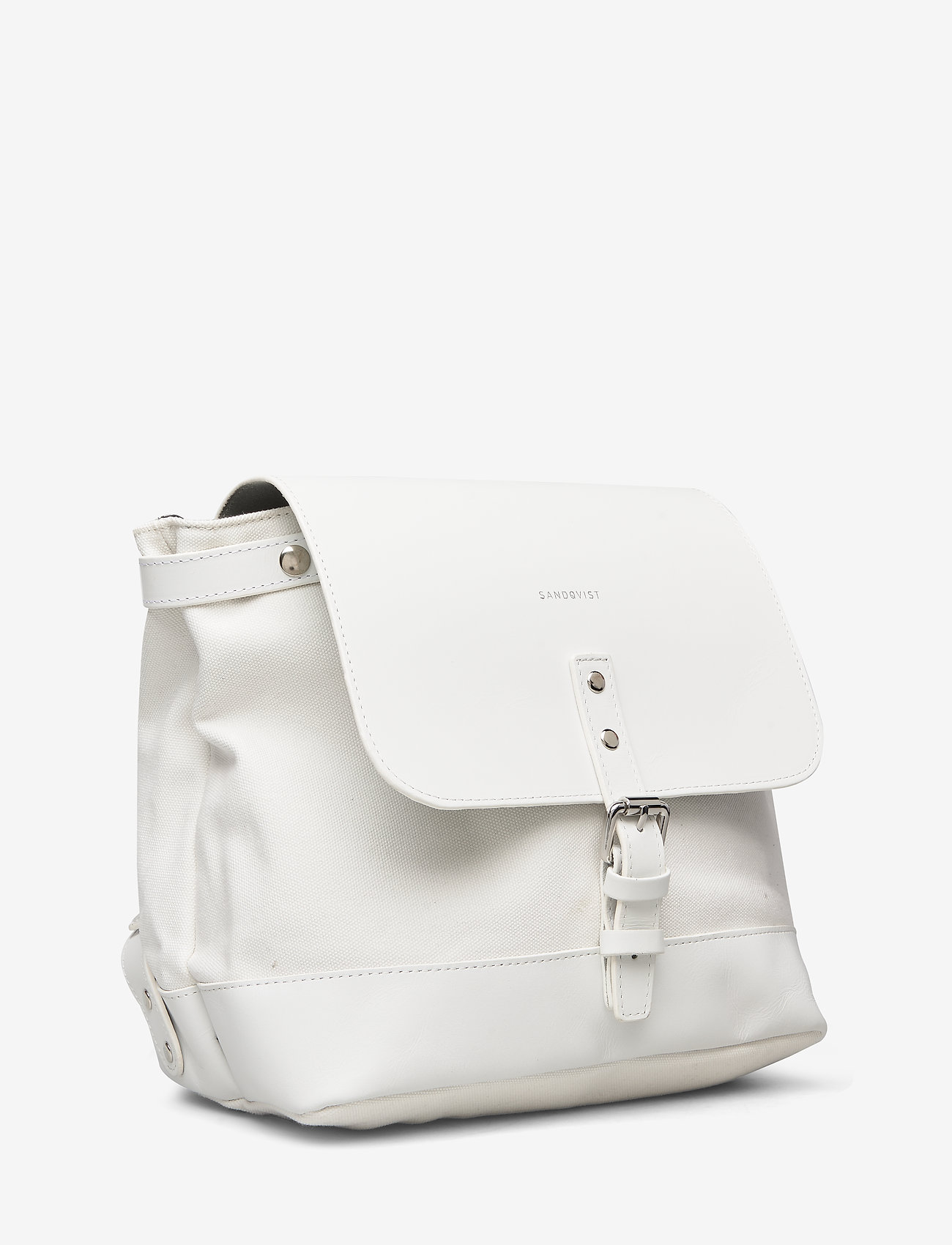 SANDQVIST - VILDA - off white with white leather - 2