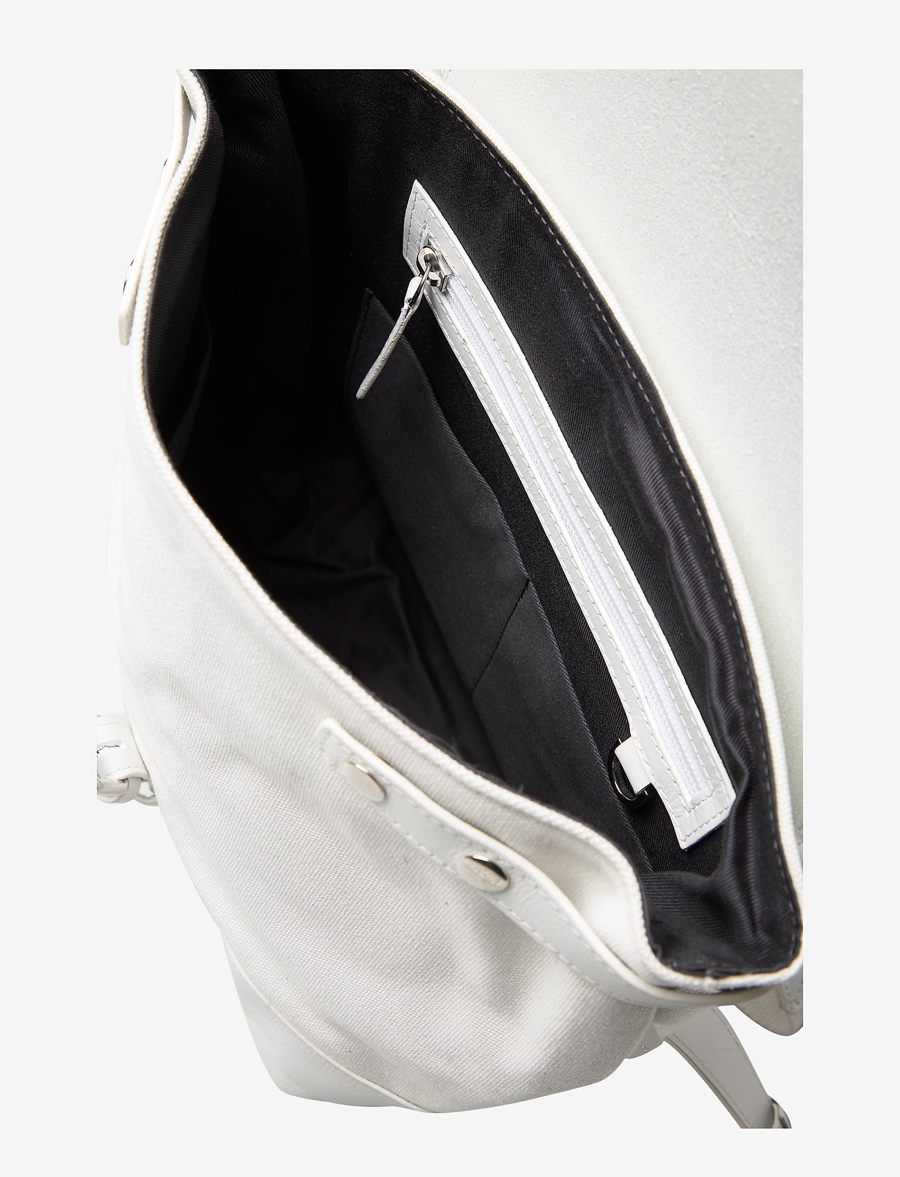 SANDQVIST - VILDA - off white with white leather - 3