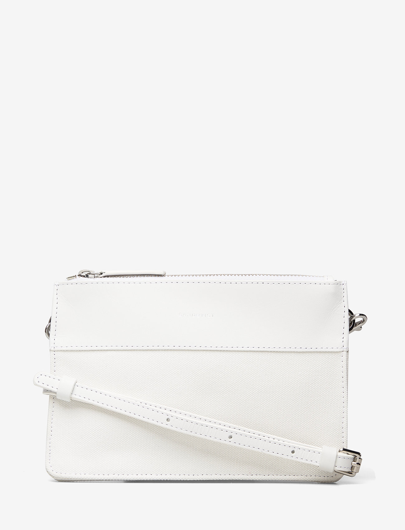 SANDQVIST - YLVA - off white with white leather - 0