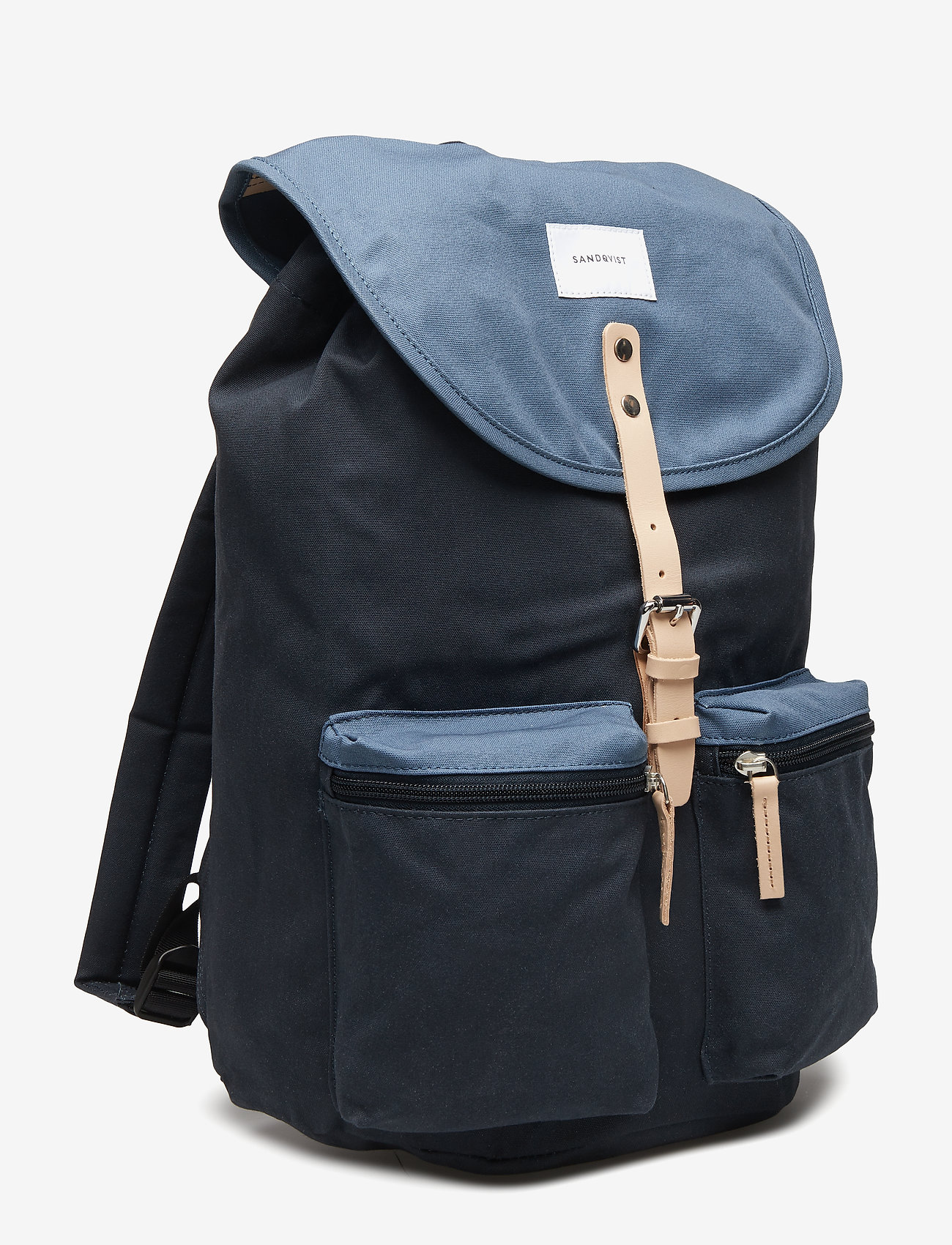 SANDQVIST - ROALD - multi blue / dusty blue with natural leather - 2
