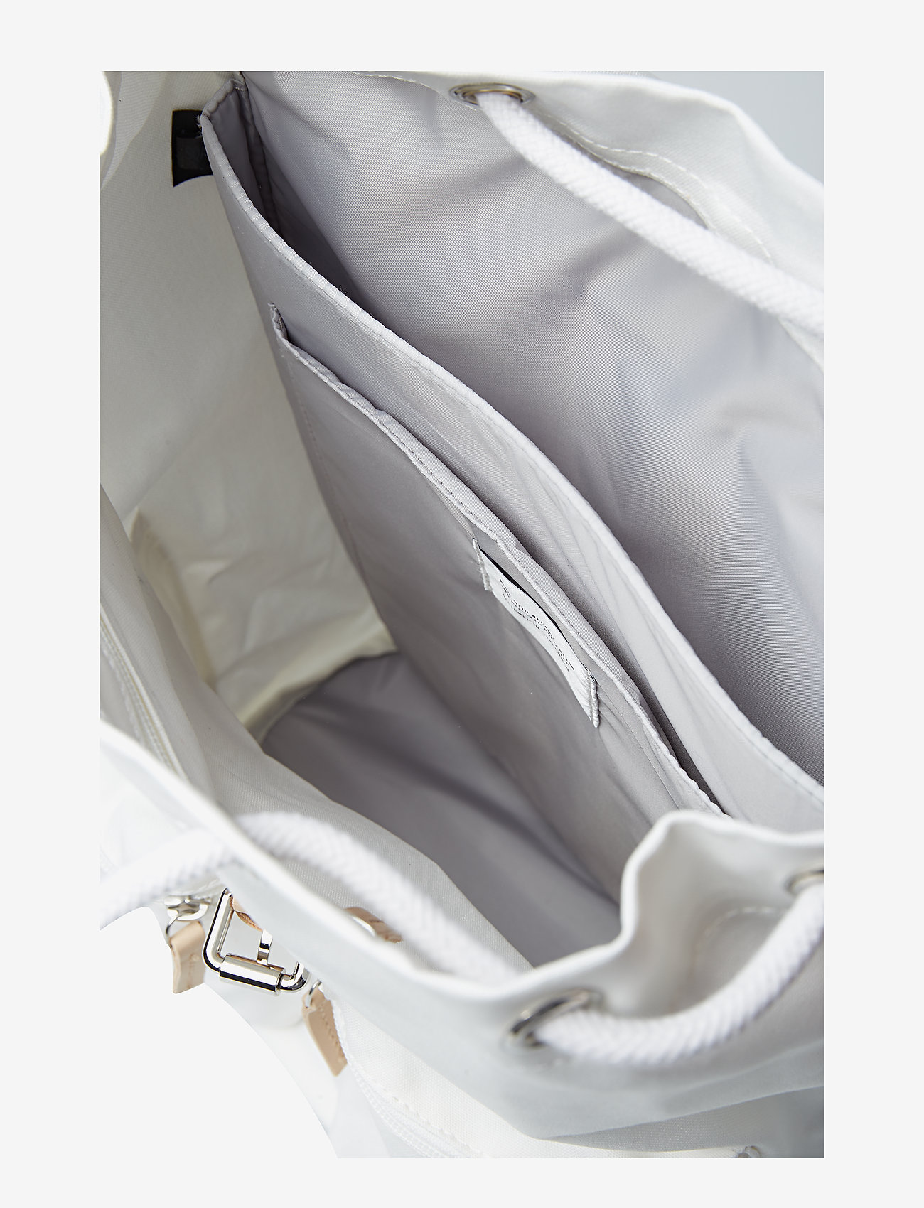 SANDQVIST - ROALD - off white with natural leather - 4