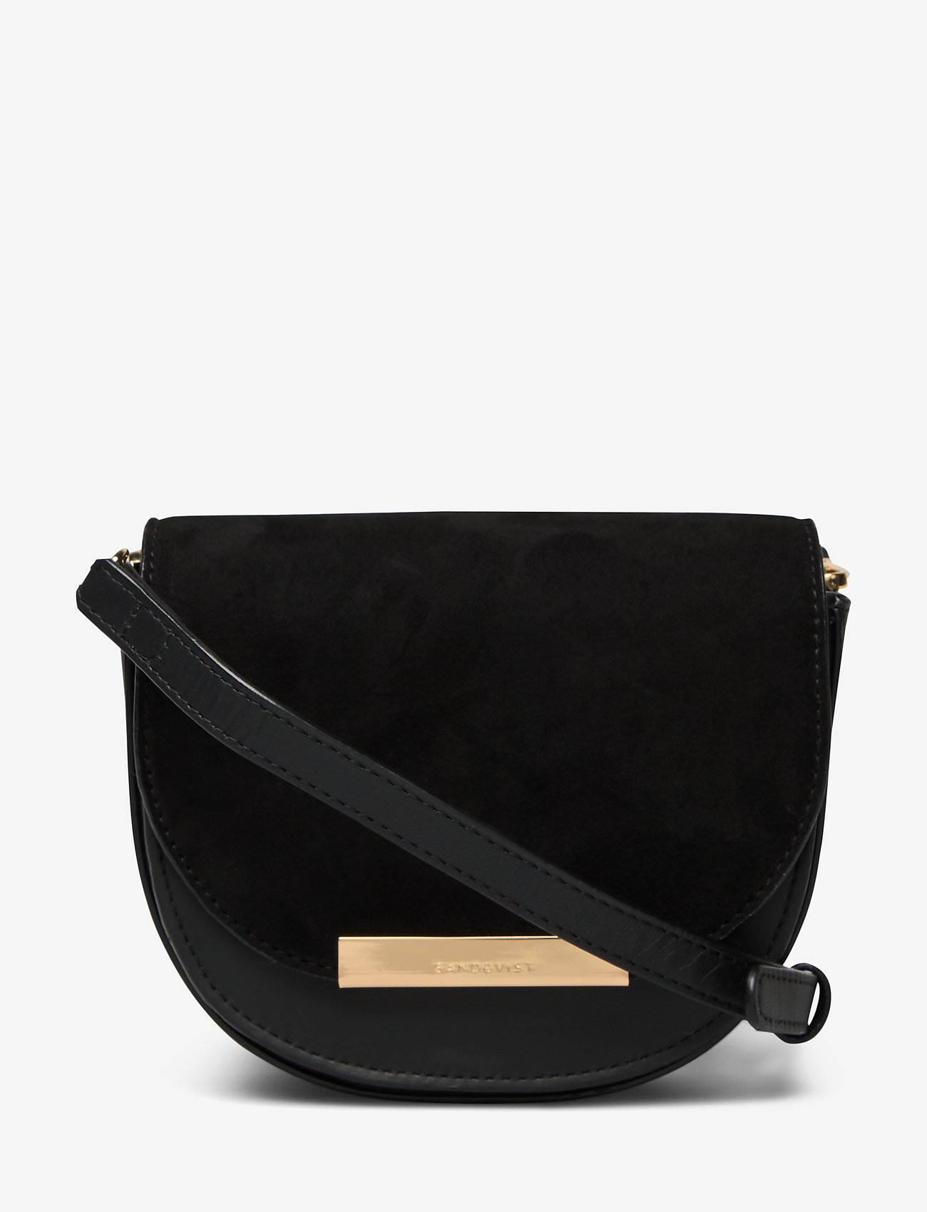SANDQVIST - VENDELA - black with black suede - 0