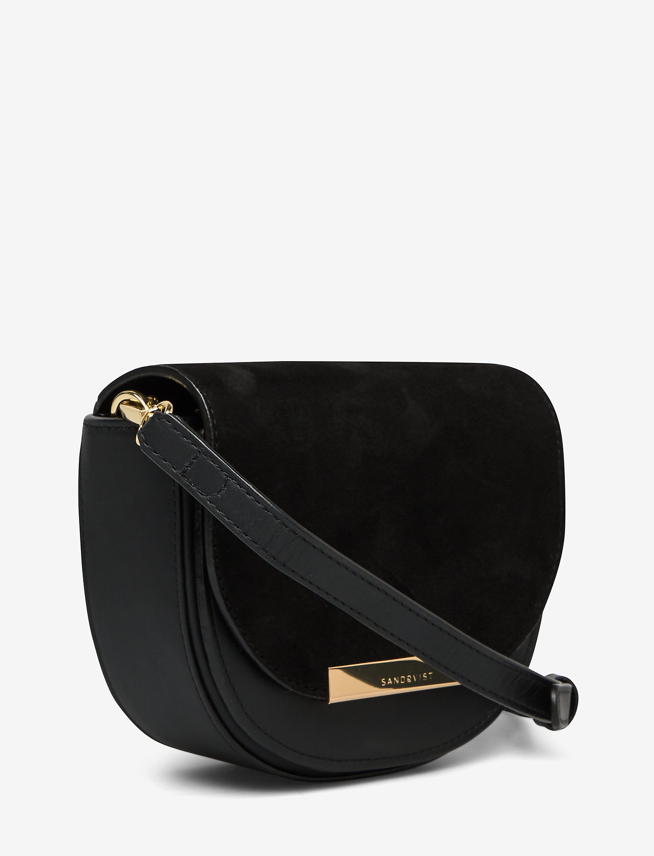 SANDQVIST - VENDELA - black with black suede - 2