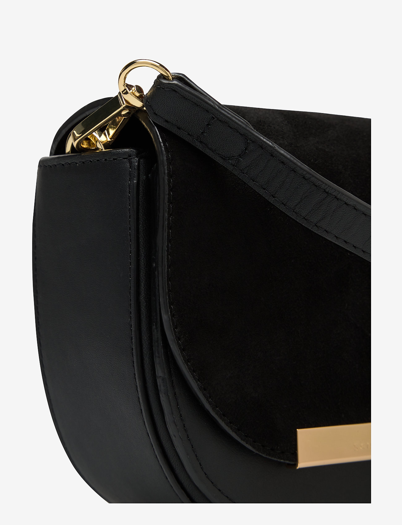 SANDQVIST - VENDELA - black with black suede - 3