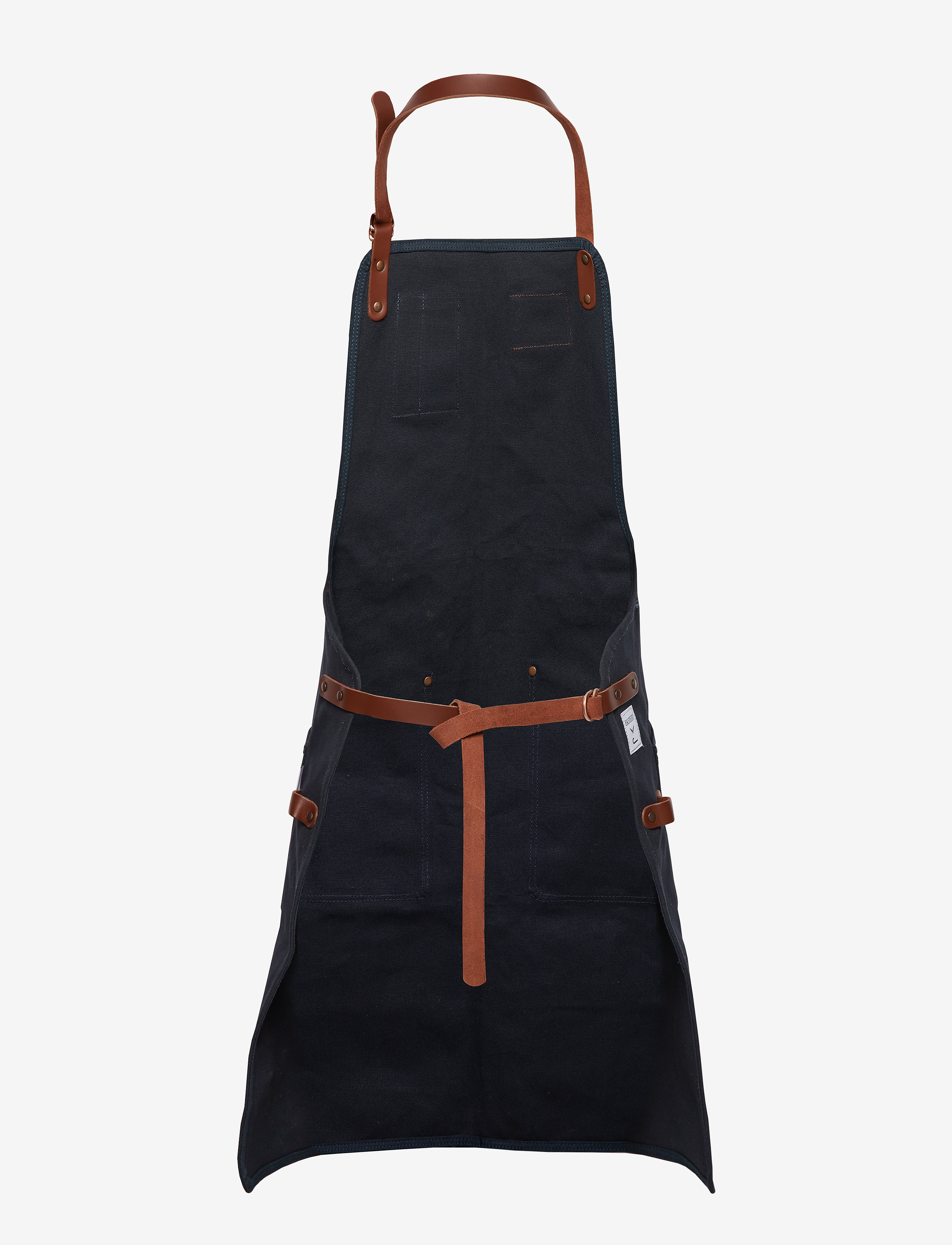 SANDQVIST - EKSTEDT - navy with cognac brown leather - 1