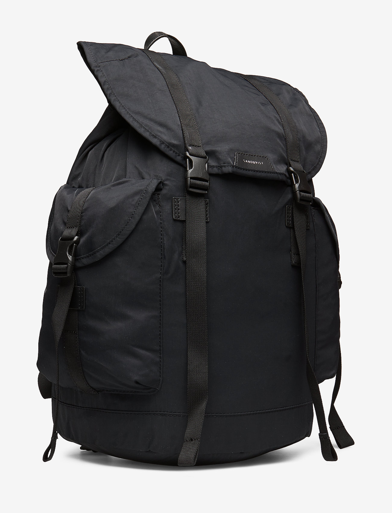 SANDQVIST - CHARLIE - black with black leather - 3