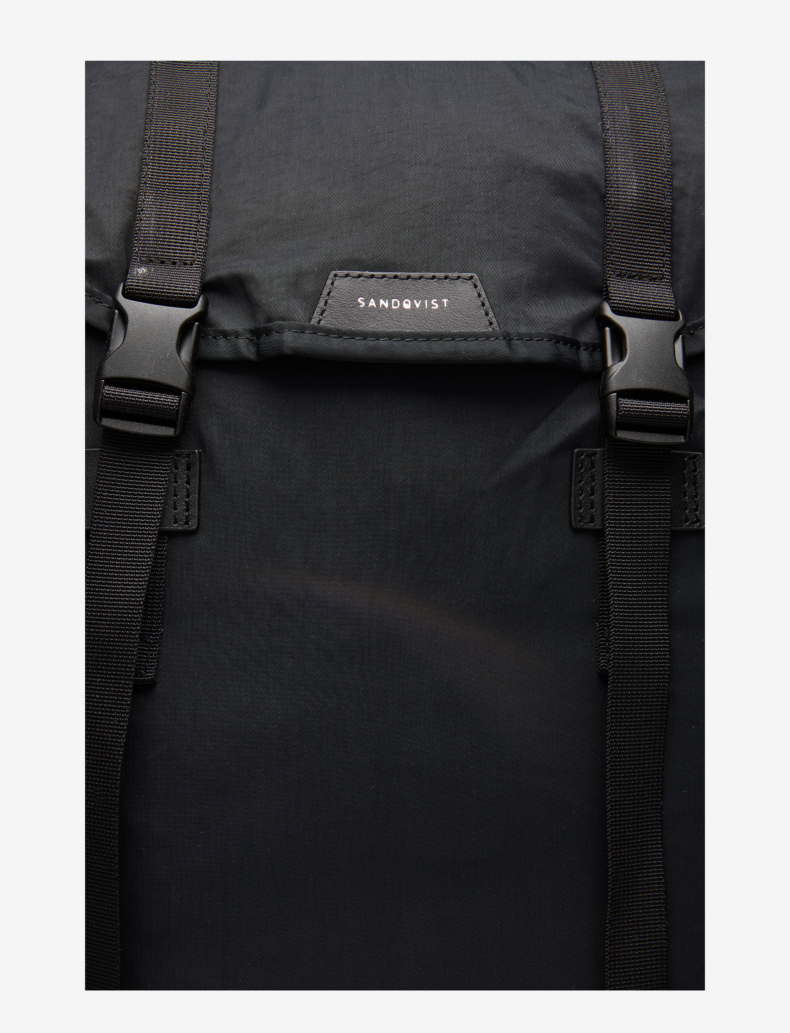 SANDQVIST - CHARLIE - black with black leather - 4