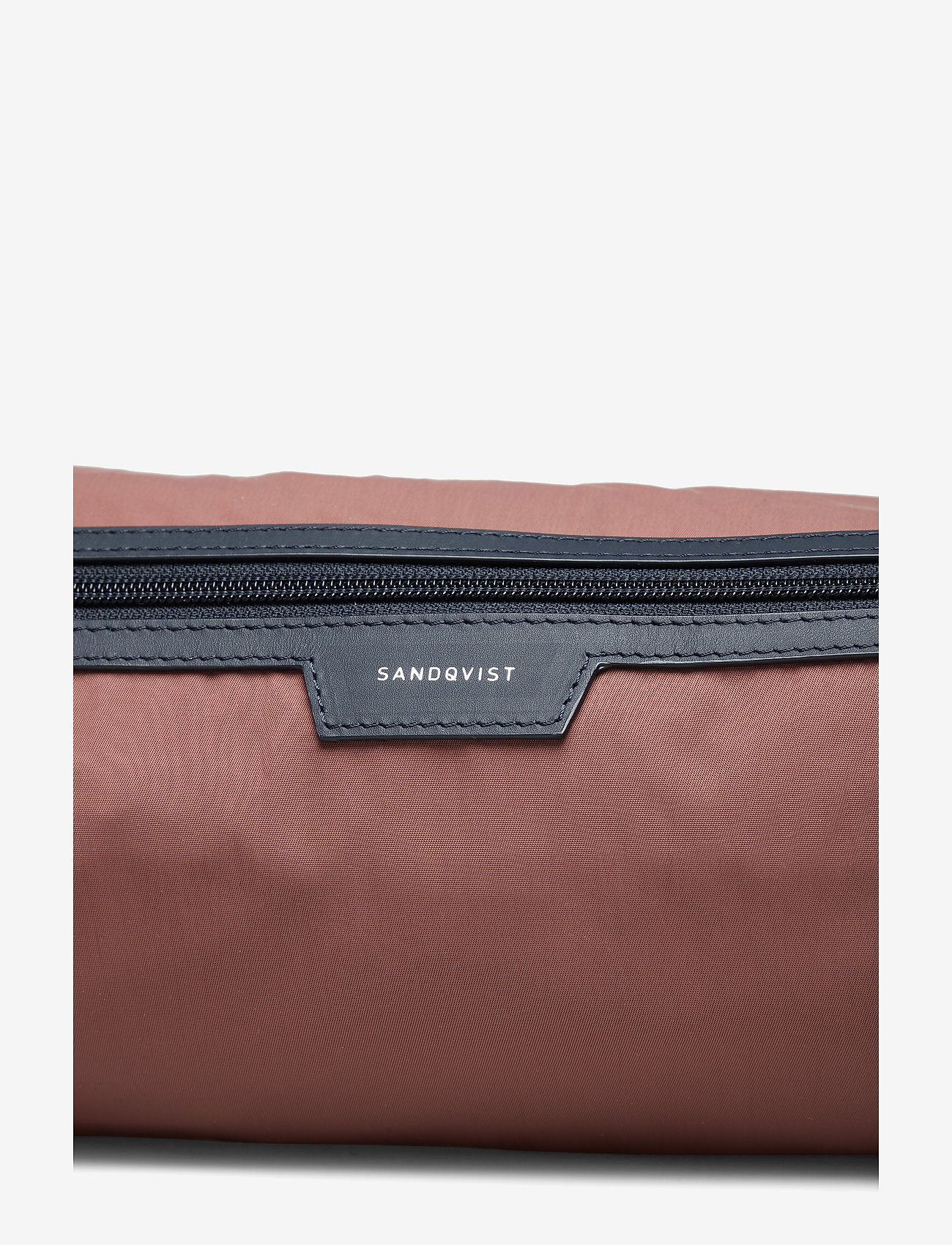 SANDQVIST - JULIA - maroon with navy leather - 3