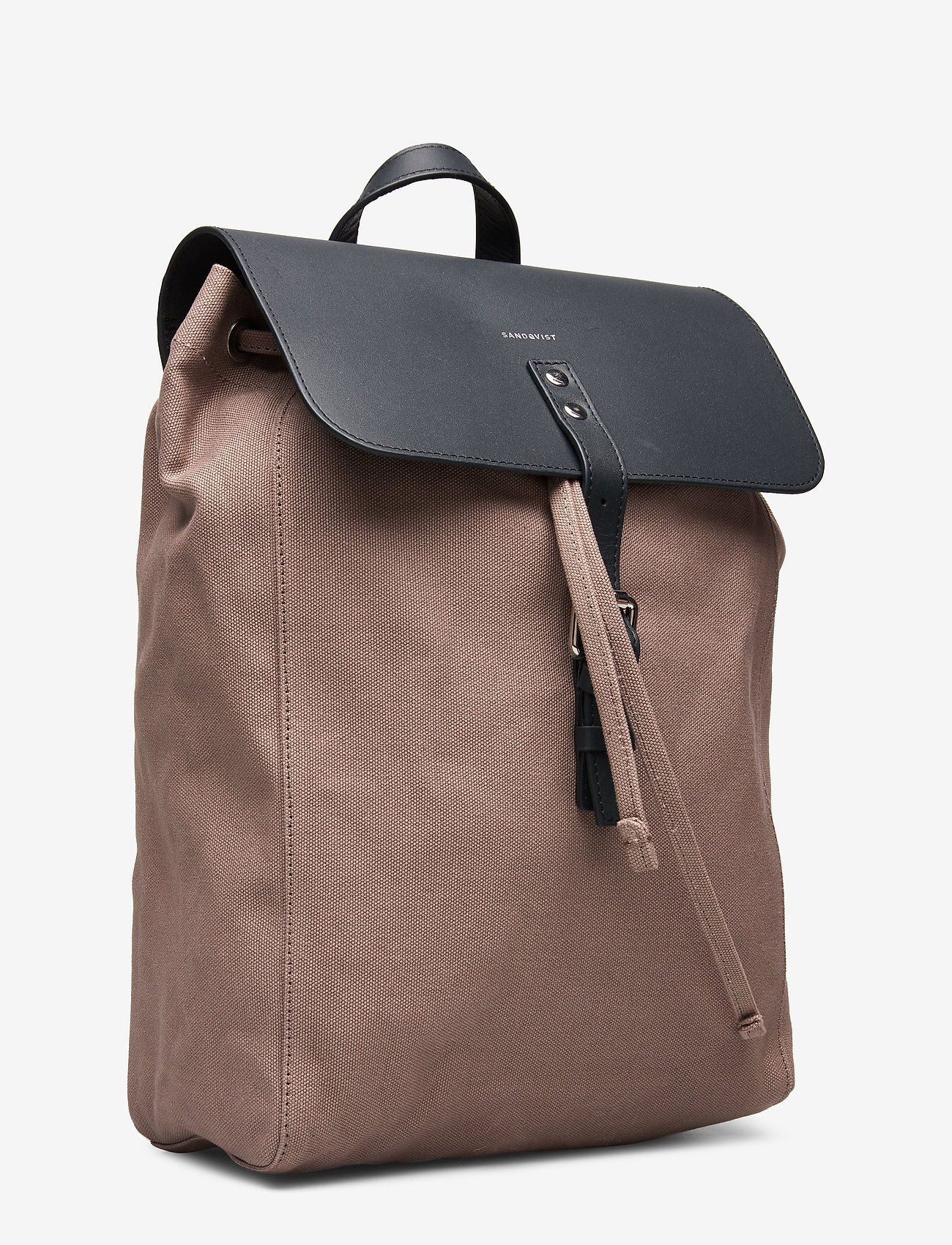 SANDQVIST - ALVA - earth brown with navy leather - 2