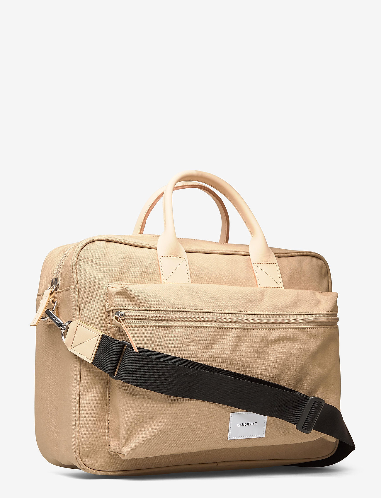 SANDQVIST - EMIL - beige with natural leather - 2