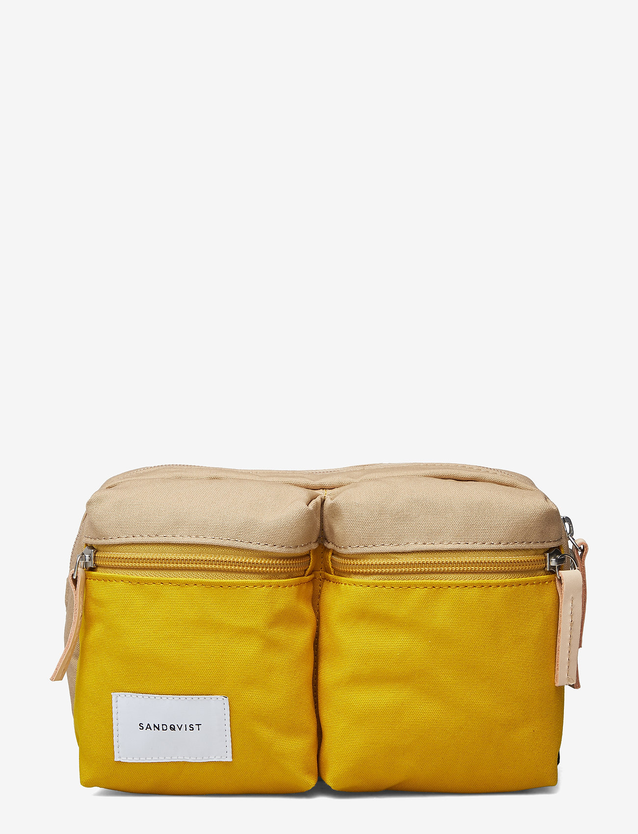 SANDQVIST - PAUL - multi yellow / beige with natural leather - 0