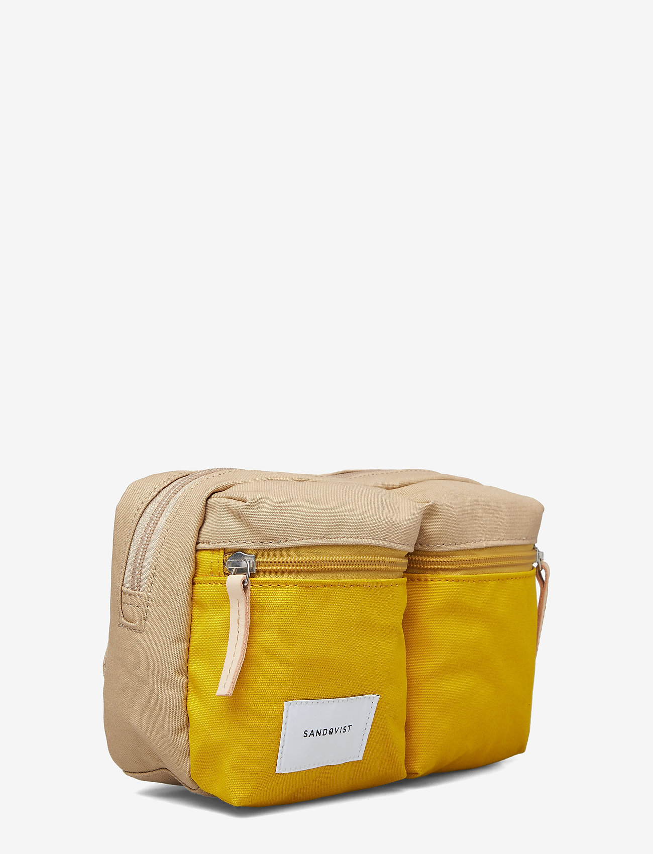 SANDQVIST - PAUL - multi yellow / beige with natural leather - 2