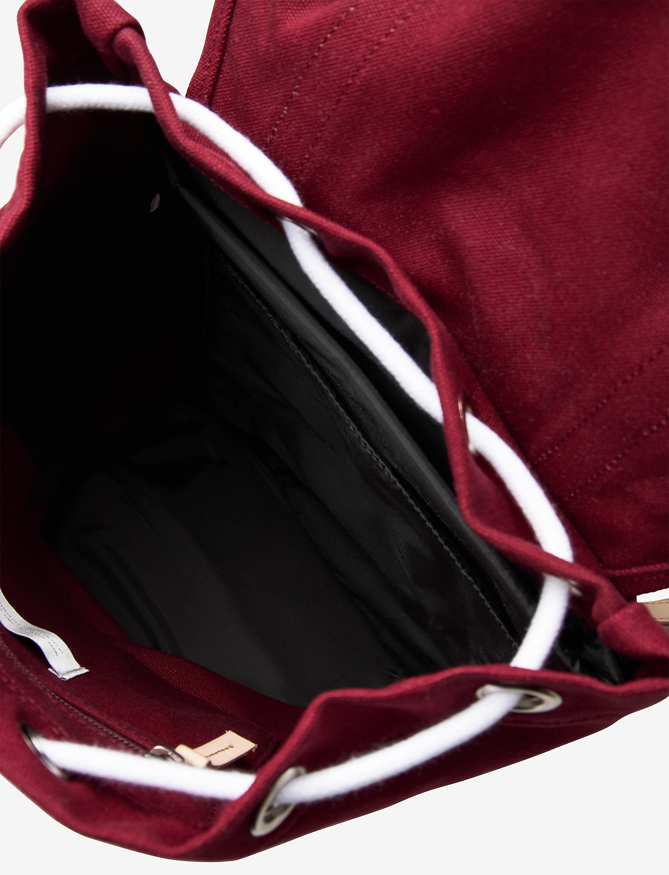 SANDQVIST - STIG - burgundy with natural leather - 3