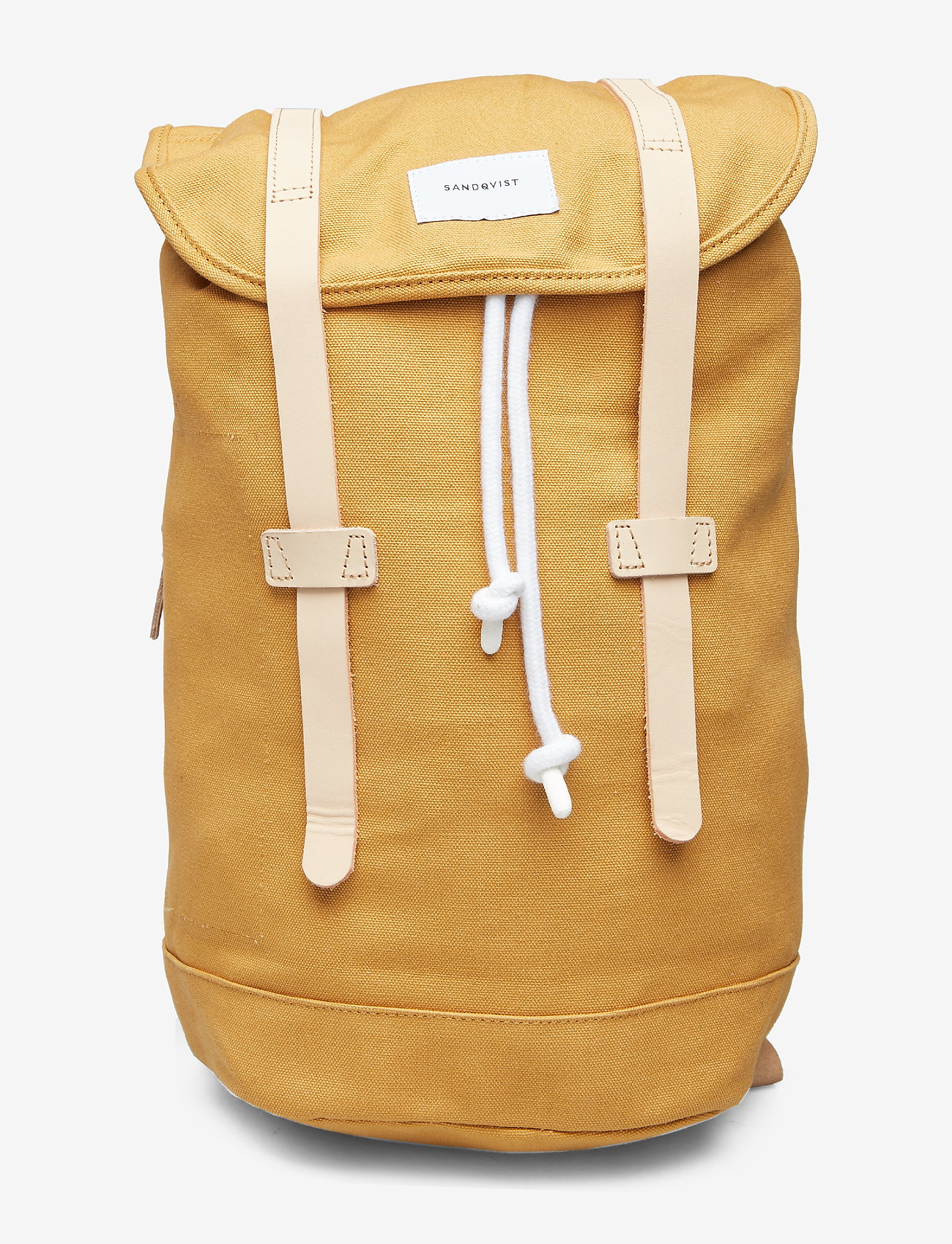 SANDQVIST - STIG - honey yellow with natural leather - 0