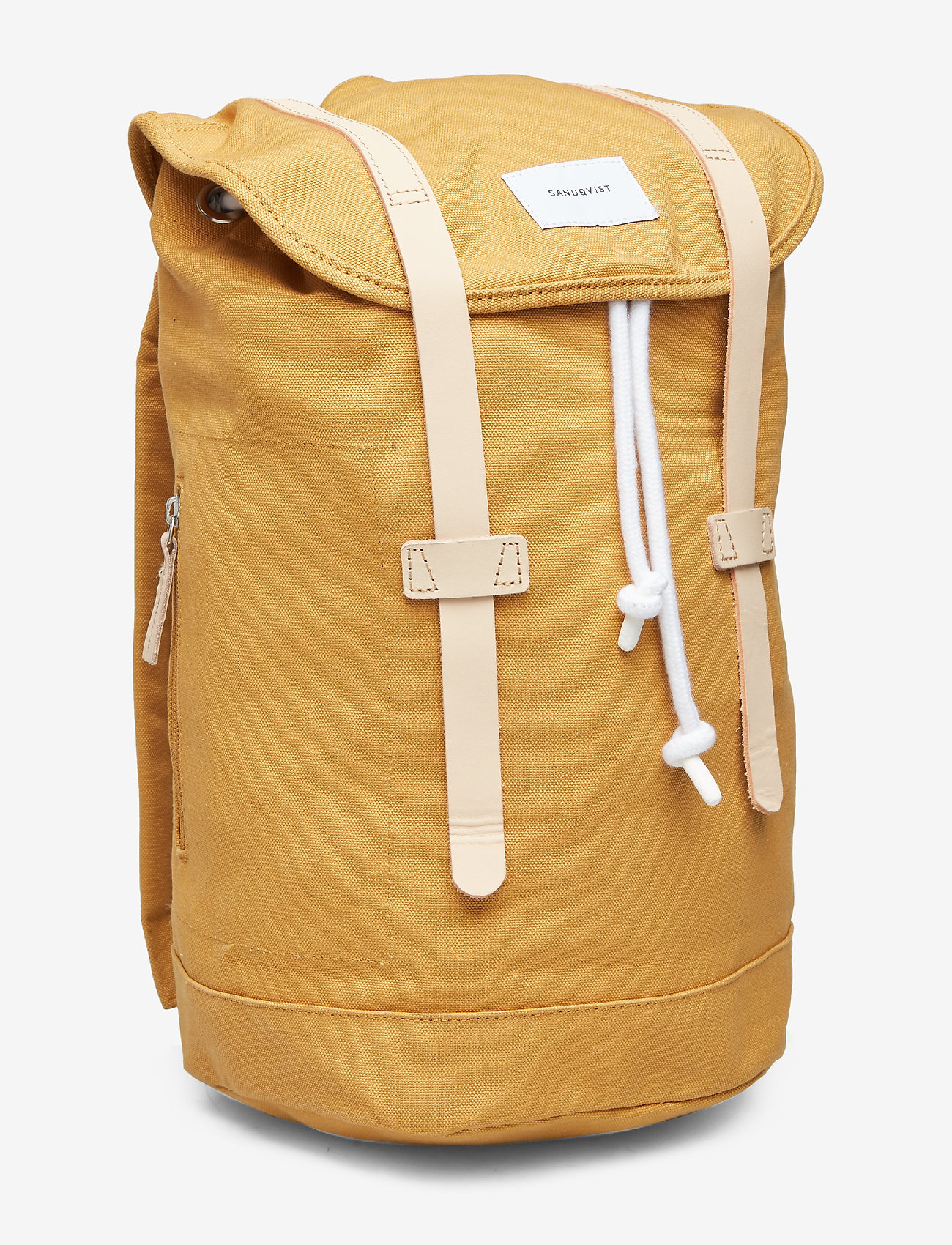 SANDQVIST - STIG - honey yellow with natural leather - 2