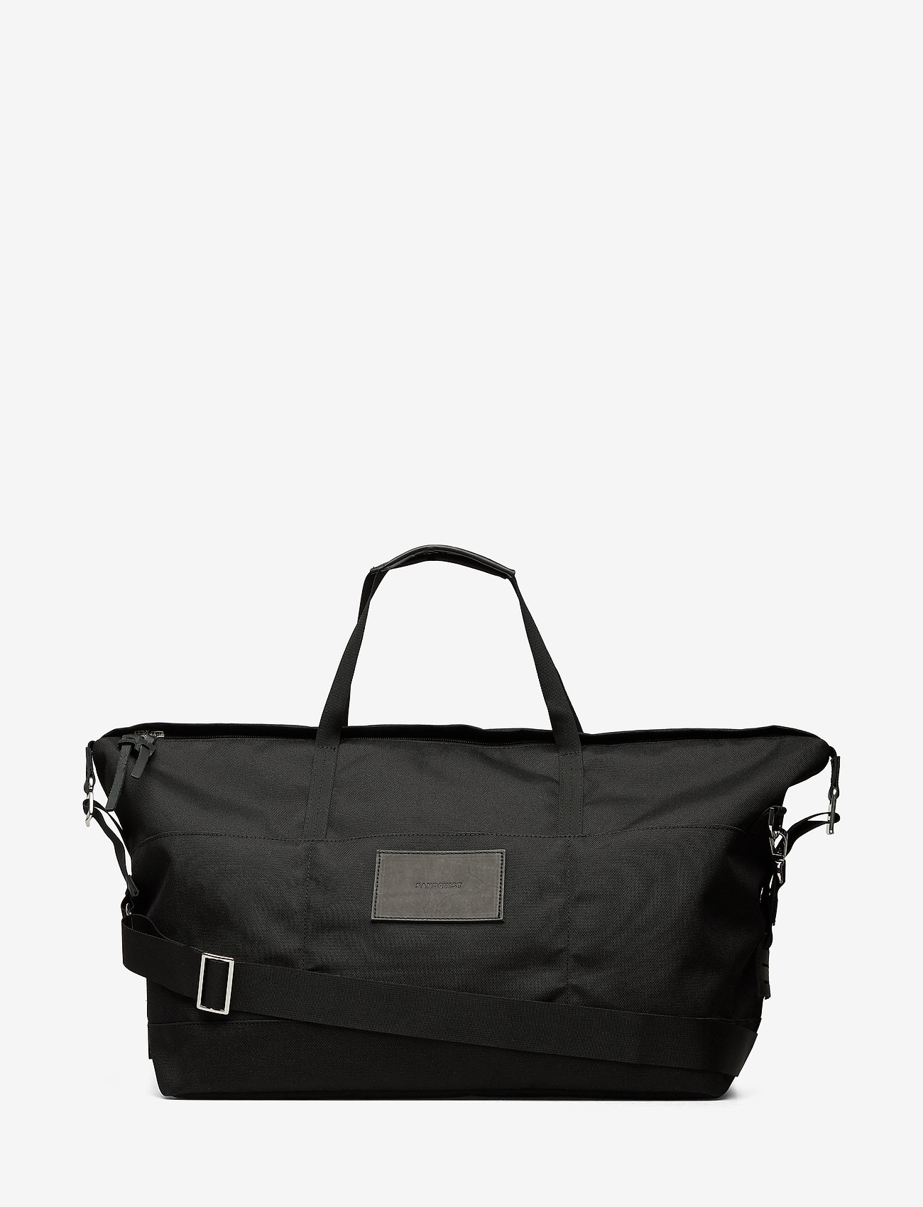 BLACK WITH BLACK LEATHER