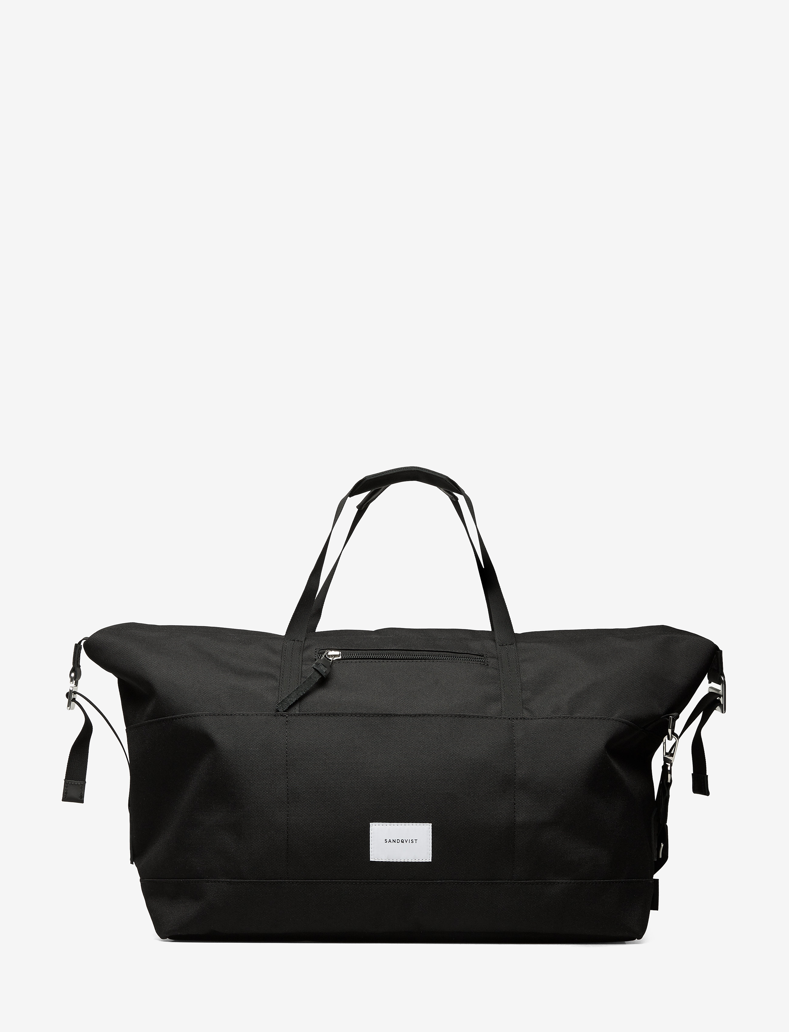 SANDQVIST - MILTON - black with black leather - 2