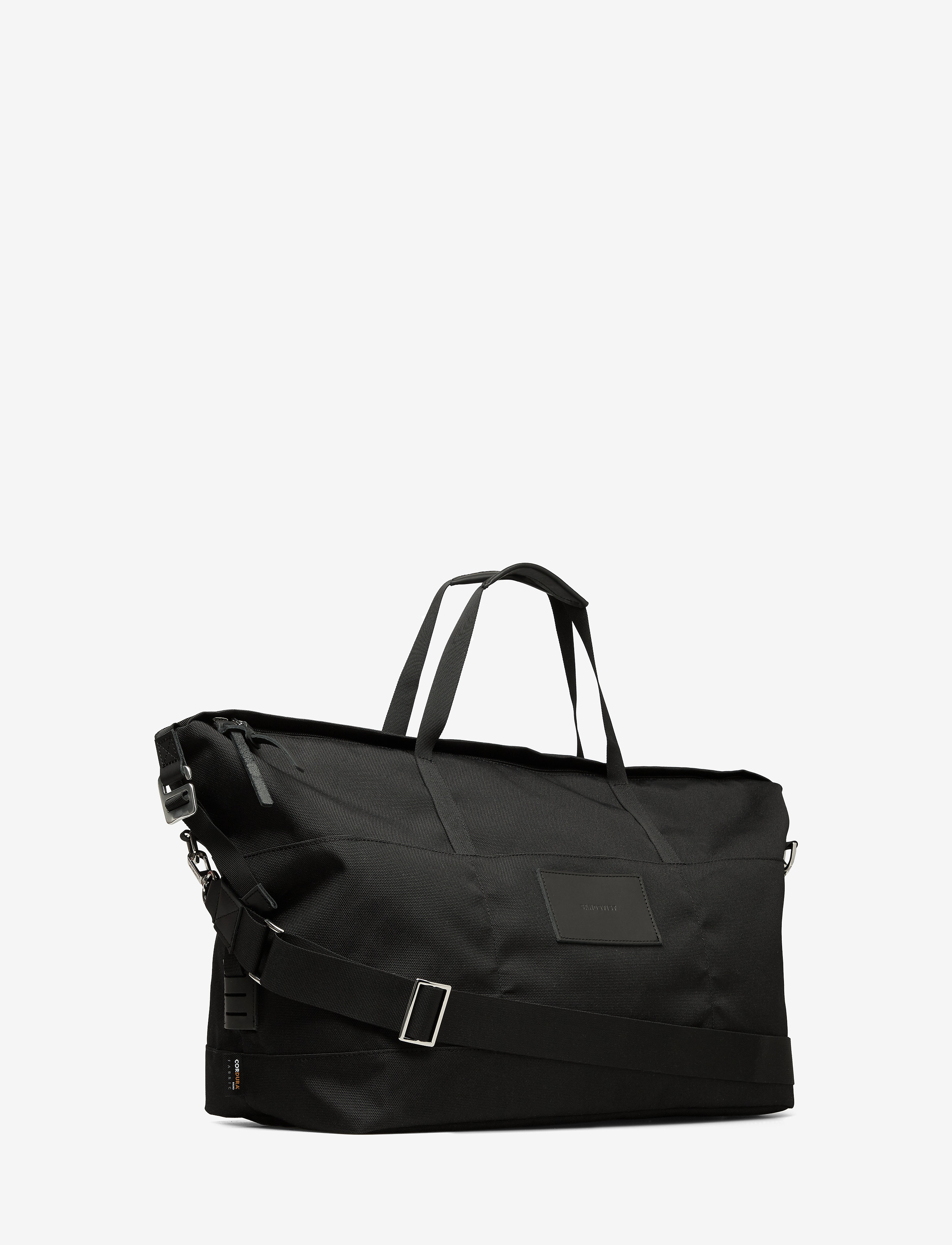SANDQVIST - MILTON - black with black leather - 3