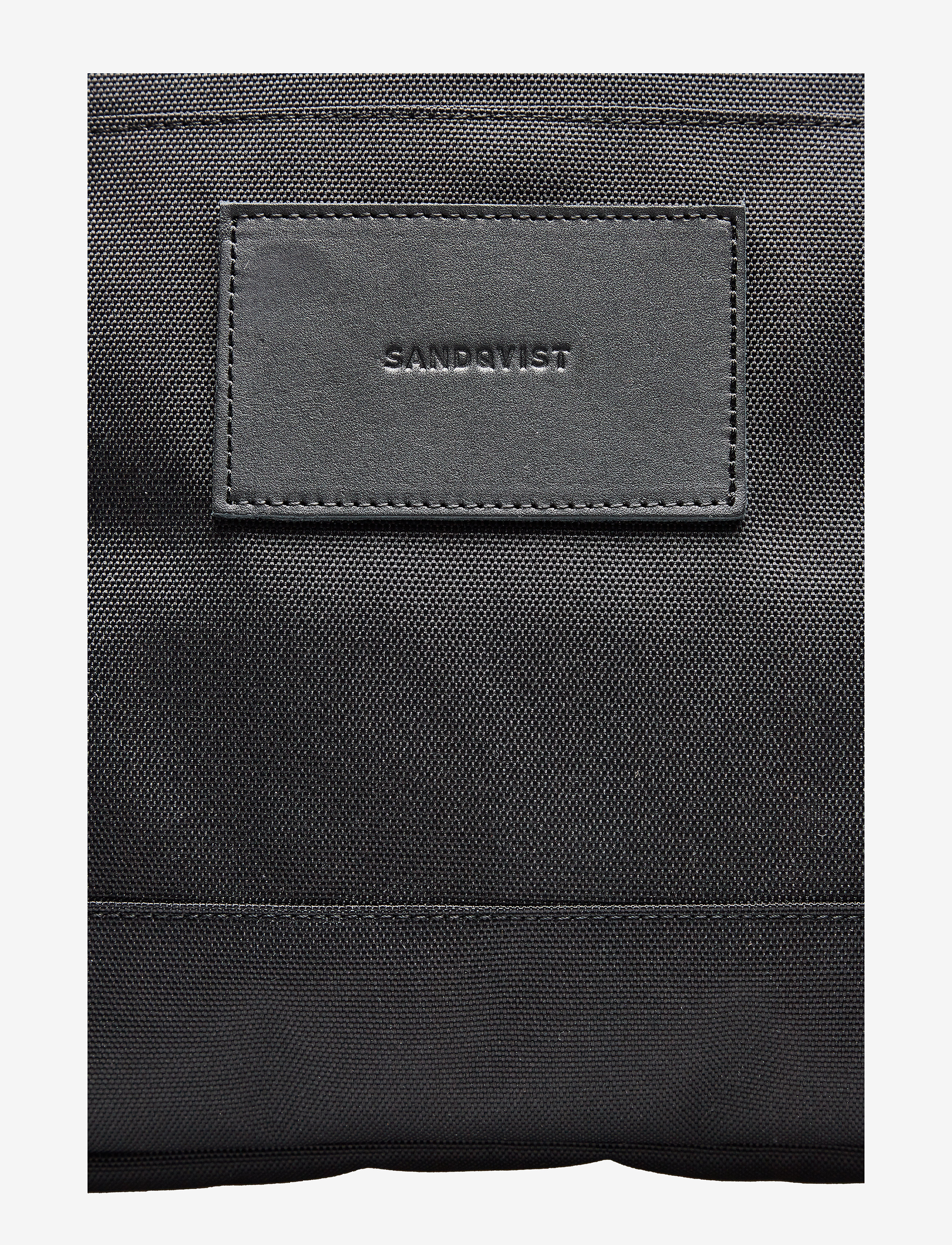 SANDQVIST - MILTON - black with black leather - 4