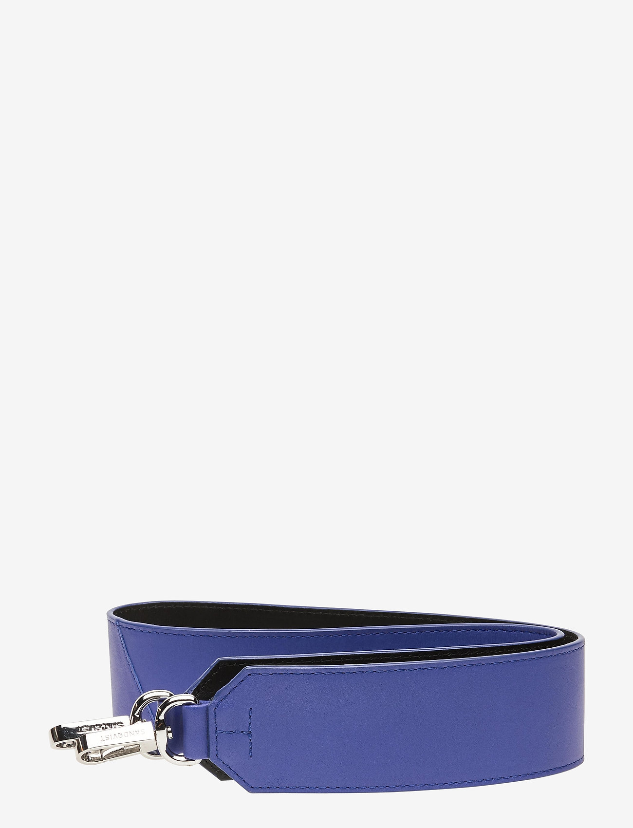 SANDQVIST - SHOULDER STRAP LEATHER - bright blue / black - 0