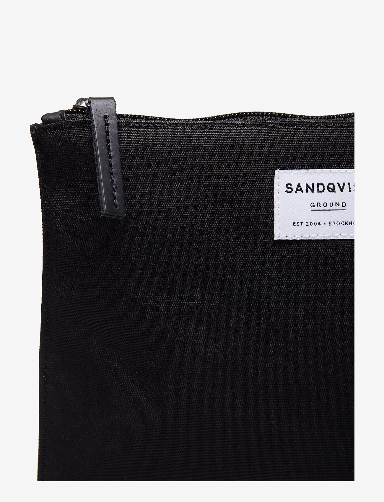 SANDQVIST - TURE M - black with black leather - 3