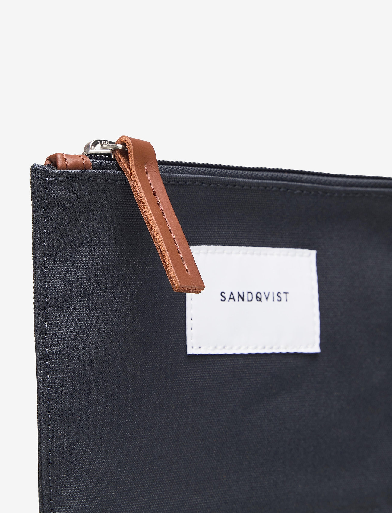 SANDQVIST - TURE S - blue with cognac brown leather - 3