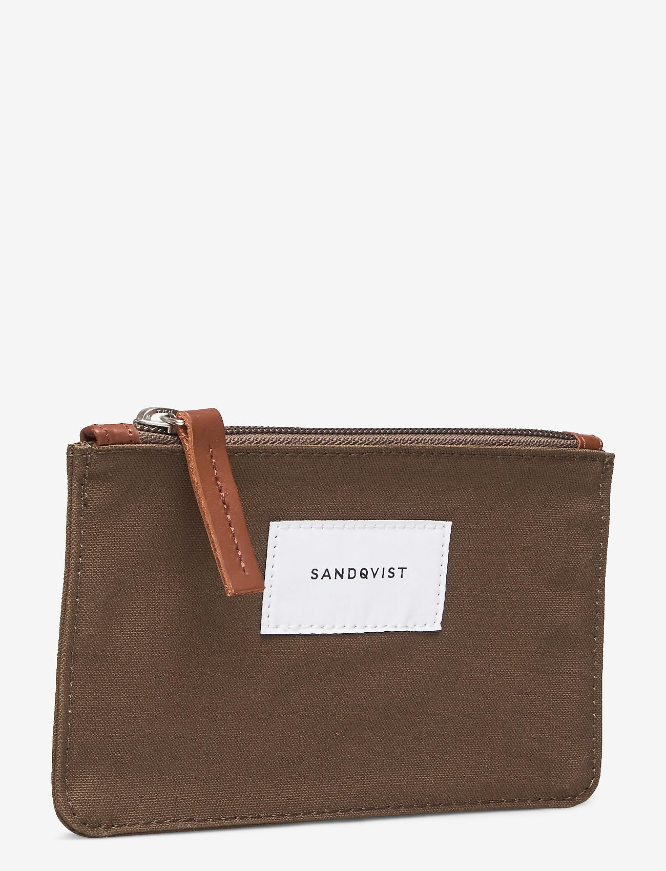 SANDQVIST - TURE S - olive with cognac brown leather - 2