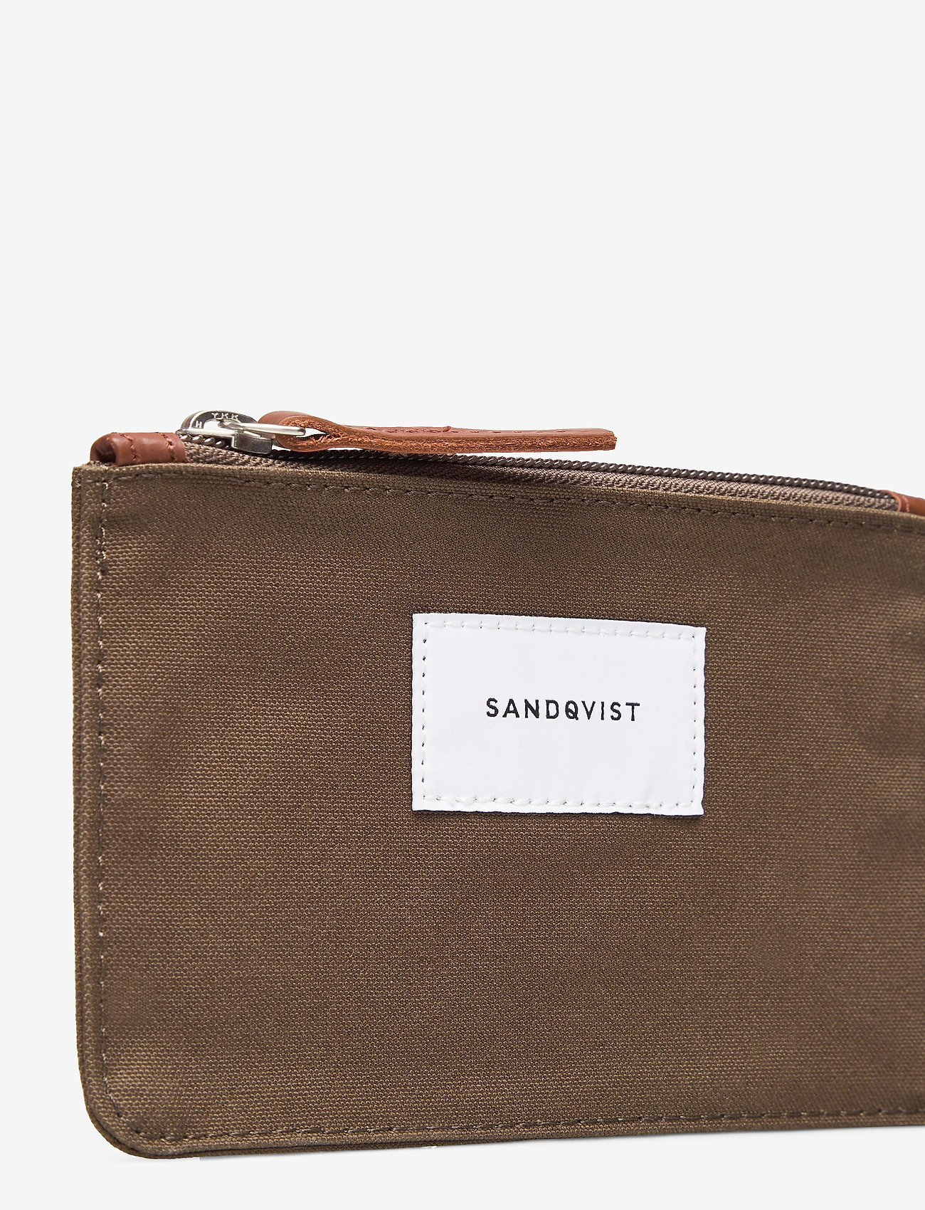 SANDQVIST - TURE S - olive with cognac brown leather - 3